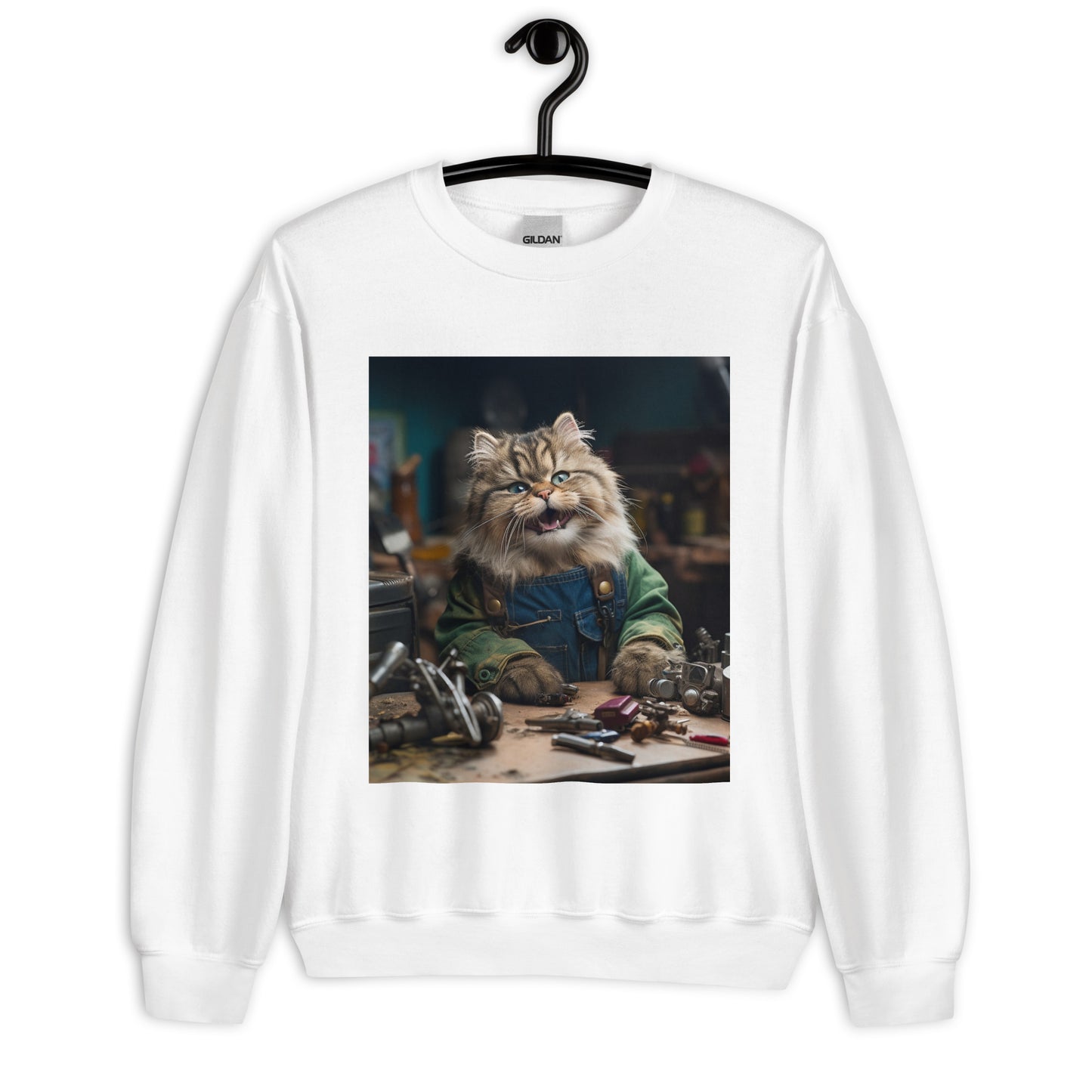 Maine Coon AutoMechanic Unisex Sweatshirt