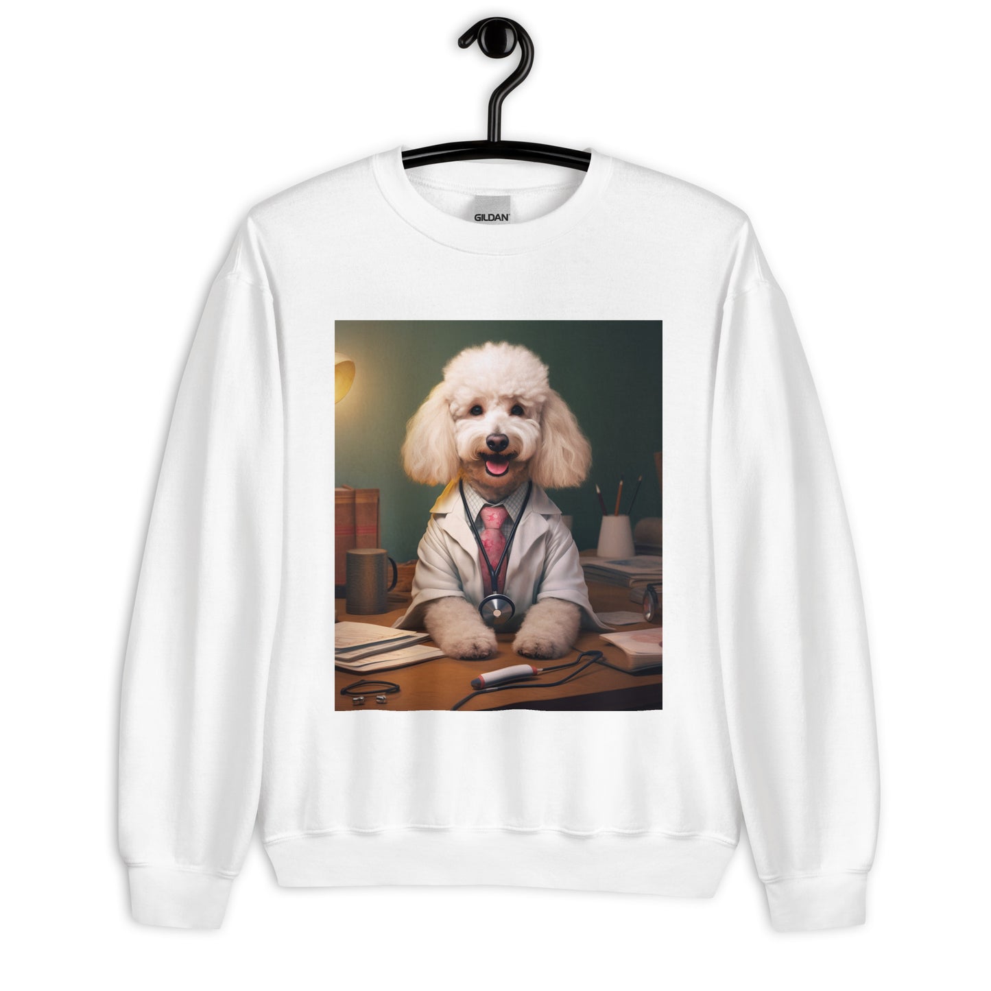 Poodle Doctor Unisex Sweatshirt