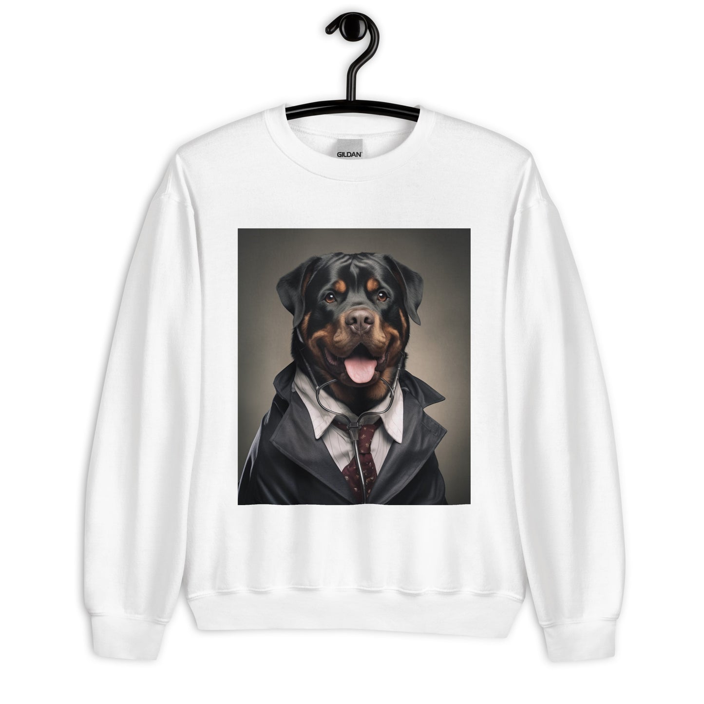 Rottweiler Doctor Unisex Sweatshirt