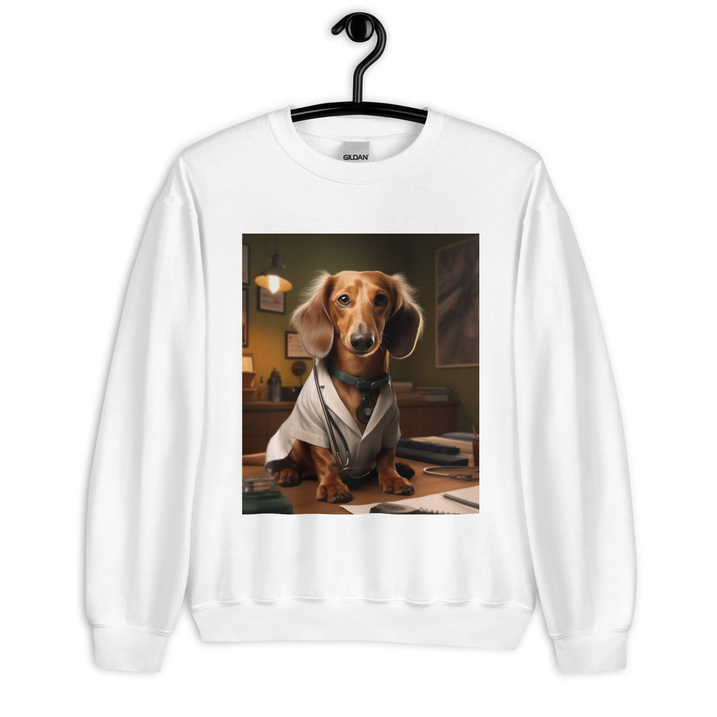 Dachshund Doctor Unisex Sweatshirt