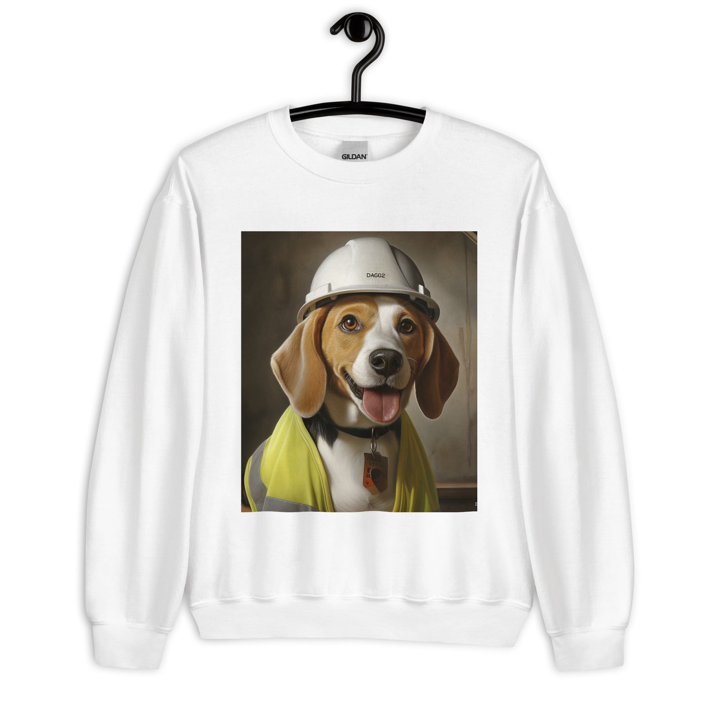 Beagle ConstructionWorker Unisex Sweatshirt