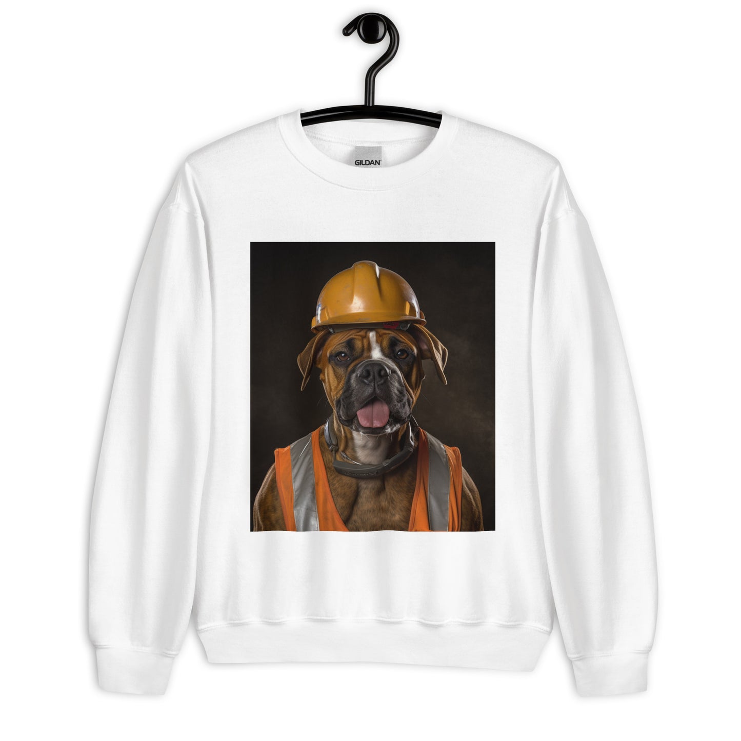 Boxer ConstructionWorker Unisex Sweatshirt