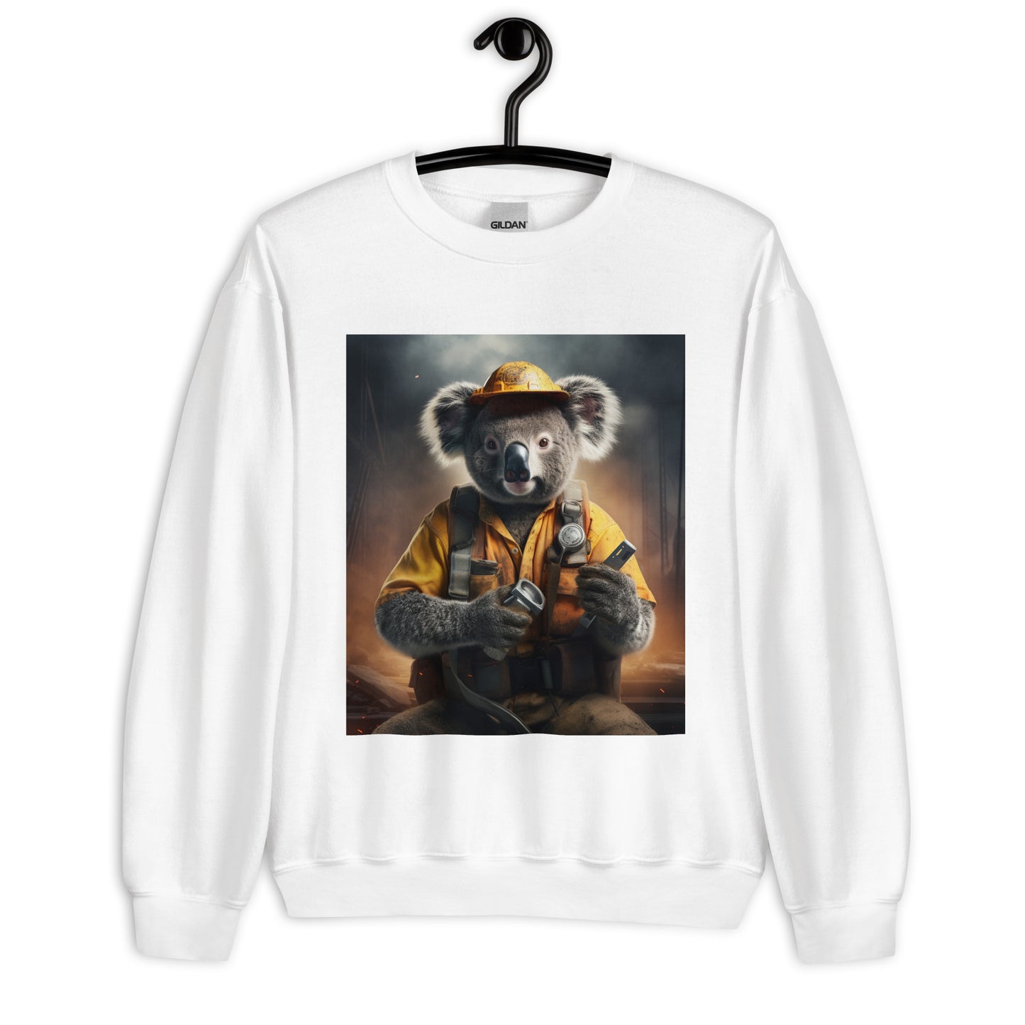 Koala ConstructionWorker Unisex Sweatshirt