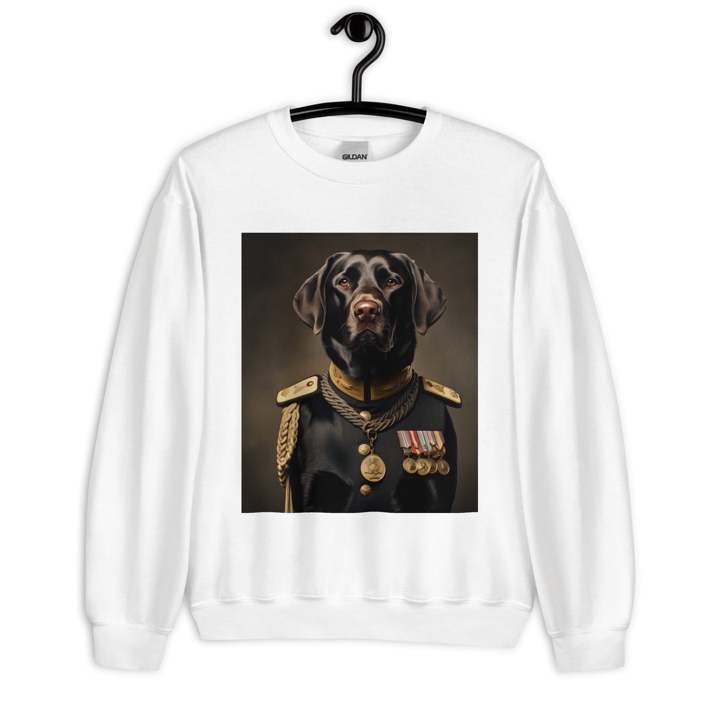 Labrador Retriever NavyOfficer Unisex Sweatshirt