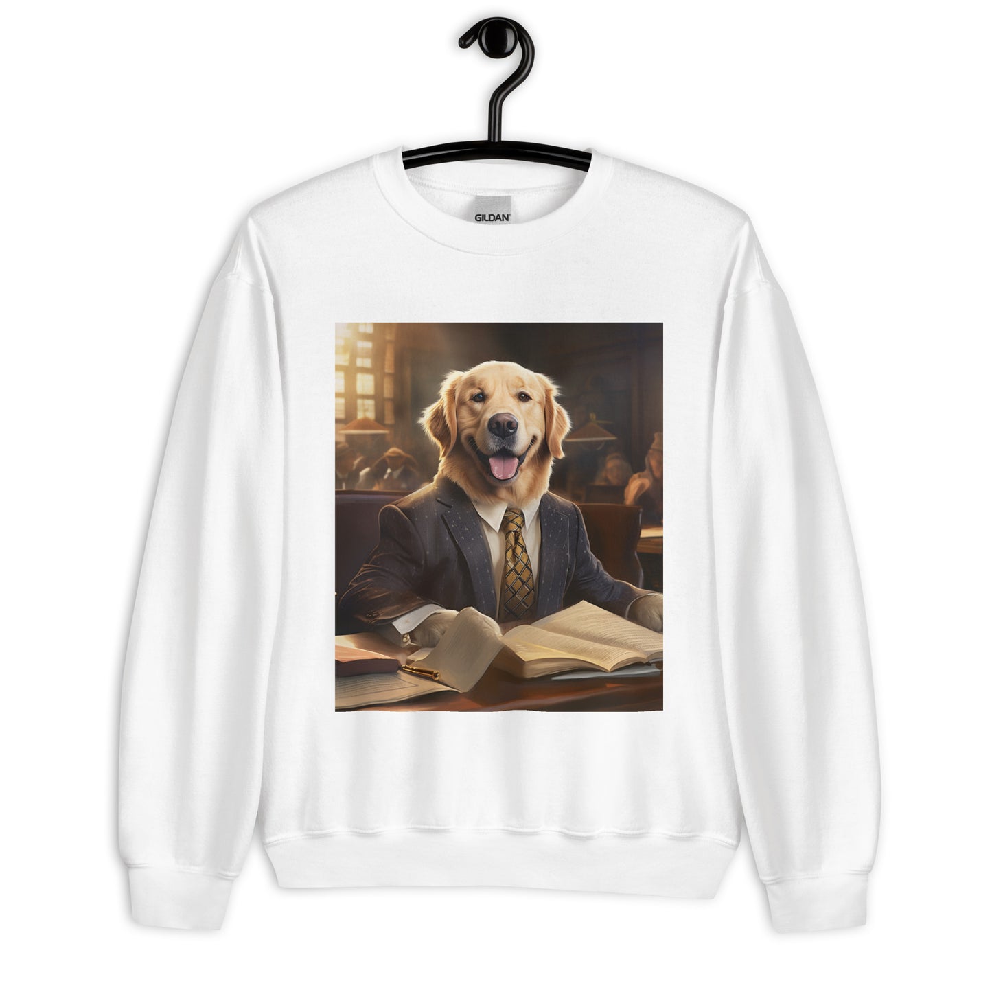 Golden Retriever Lawyer Unisex Sweatshirt