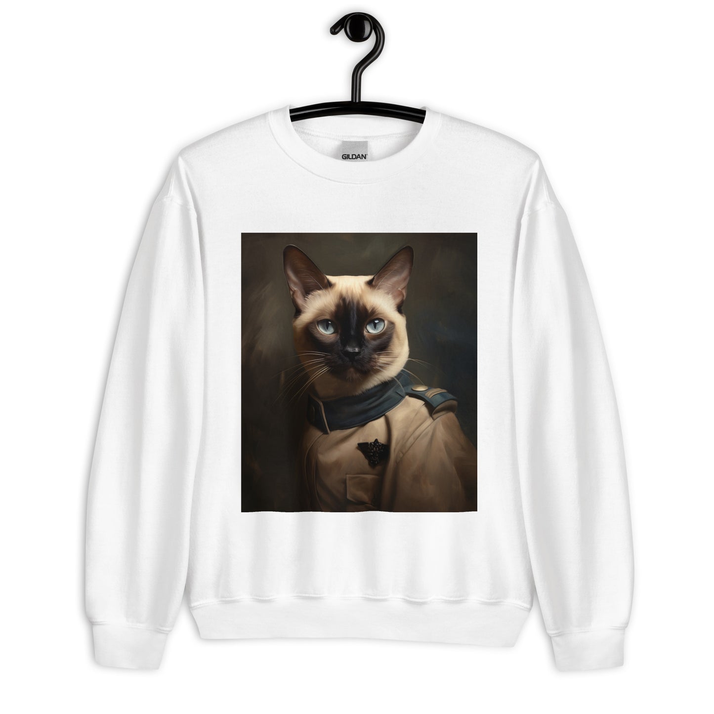 Siamese NavyOfficer Unisex Sweatshirt