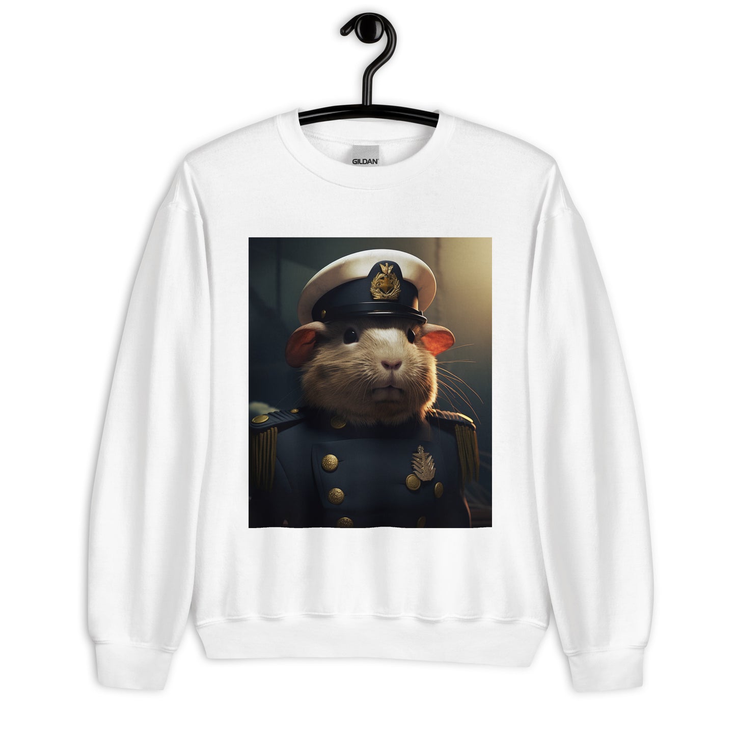 Guinea Pigs NavyOfficer Unisex Sweatshirt