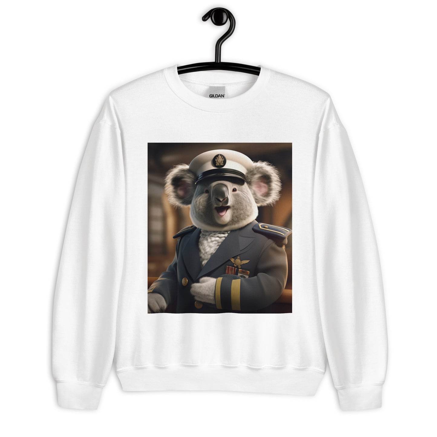 Koala NavyOfficer Unisex Sweatshirt