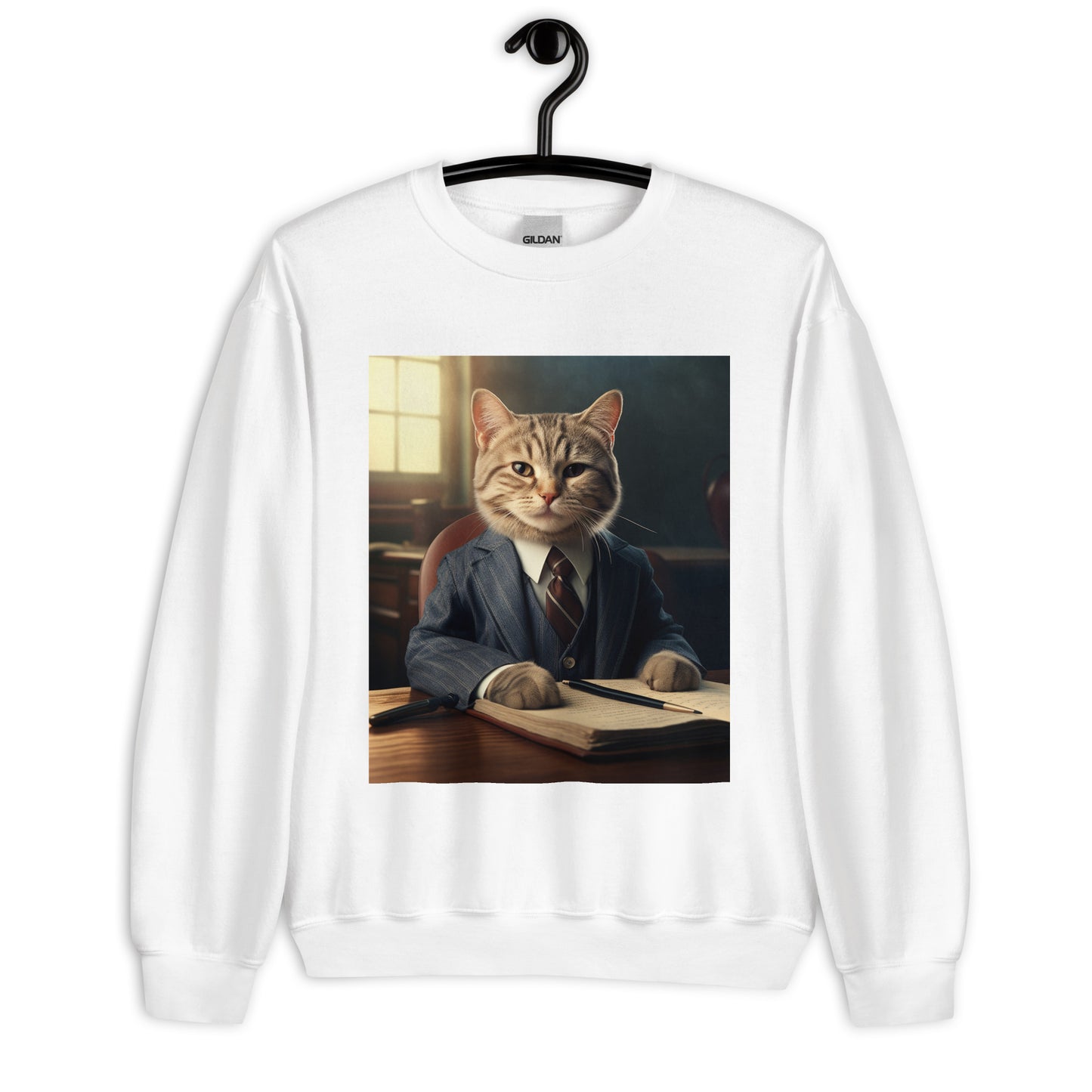 Domestic Shorthair Lawyer Unisex Sweatshirt