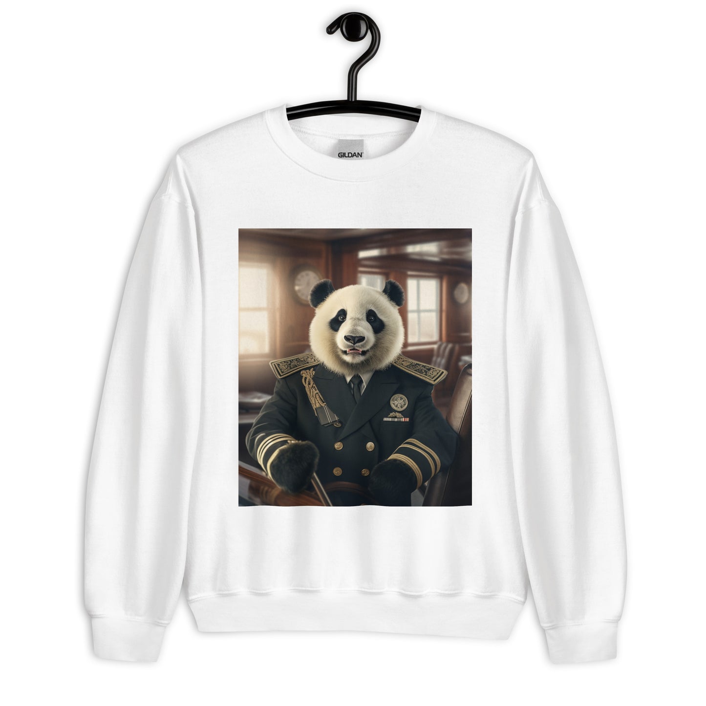 Panda NavyOfficer Unisex Sweatshirt