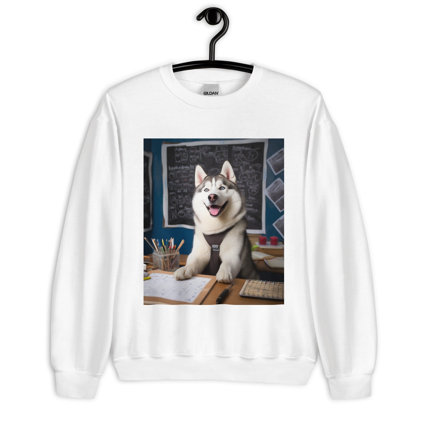 Siberian Husky Teacher Unisex Sweatshirt