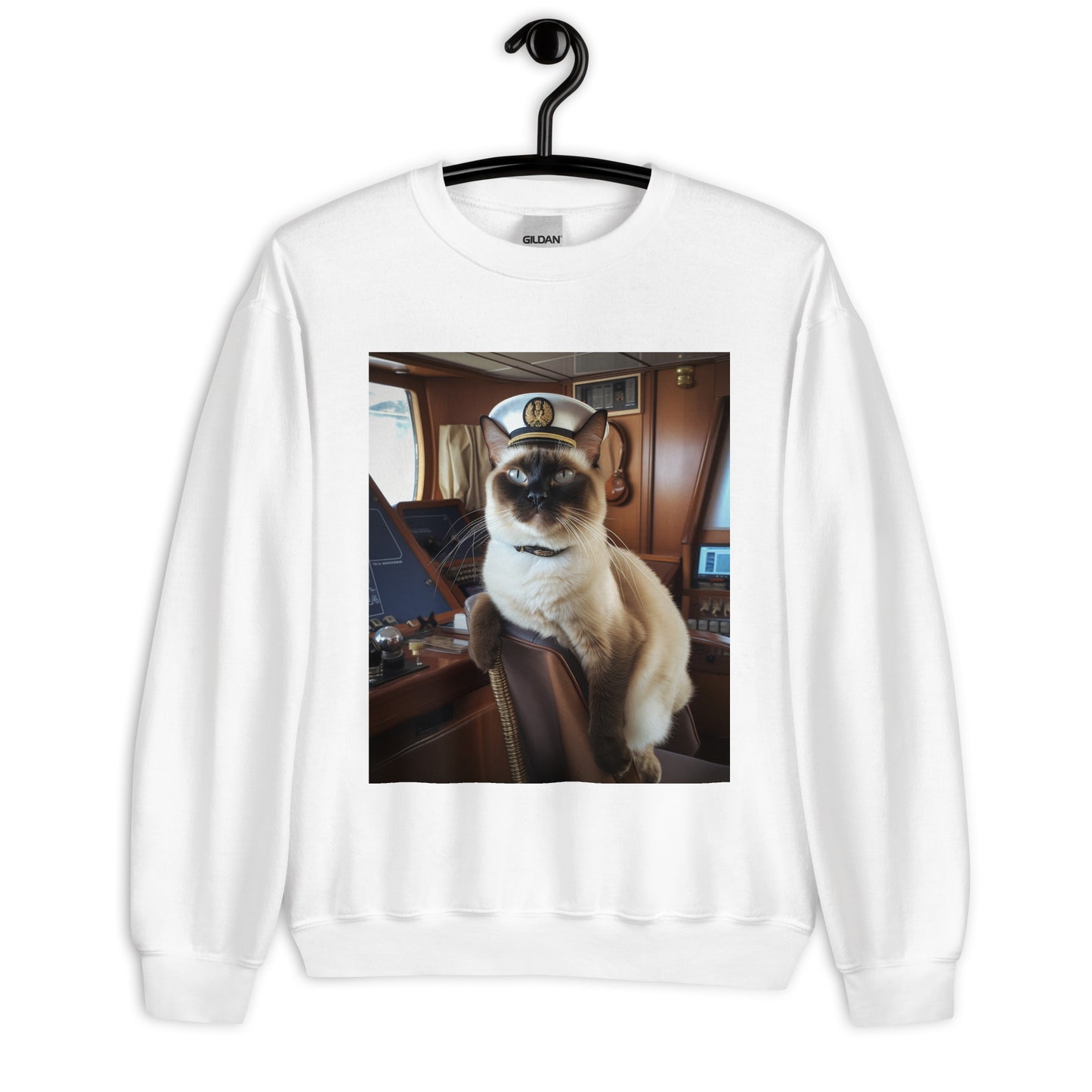 Siamese CruiseShipCaptain Unisex Sweatshirt