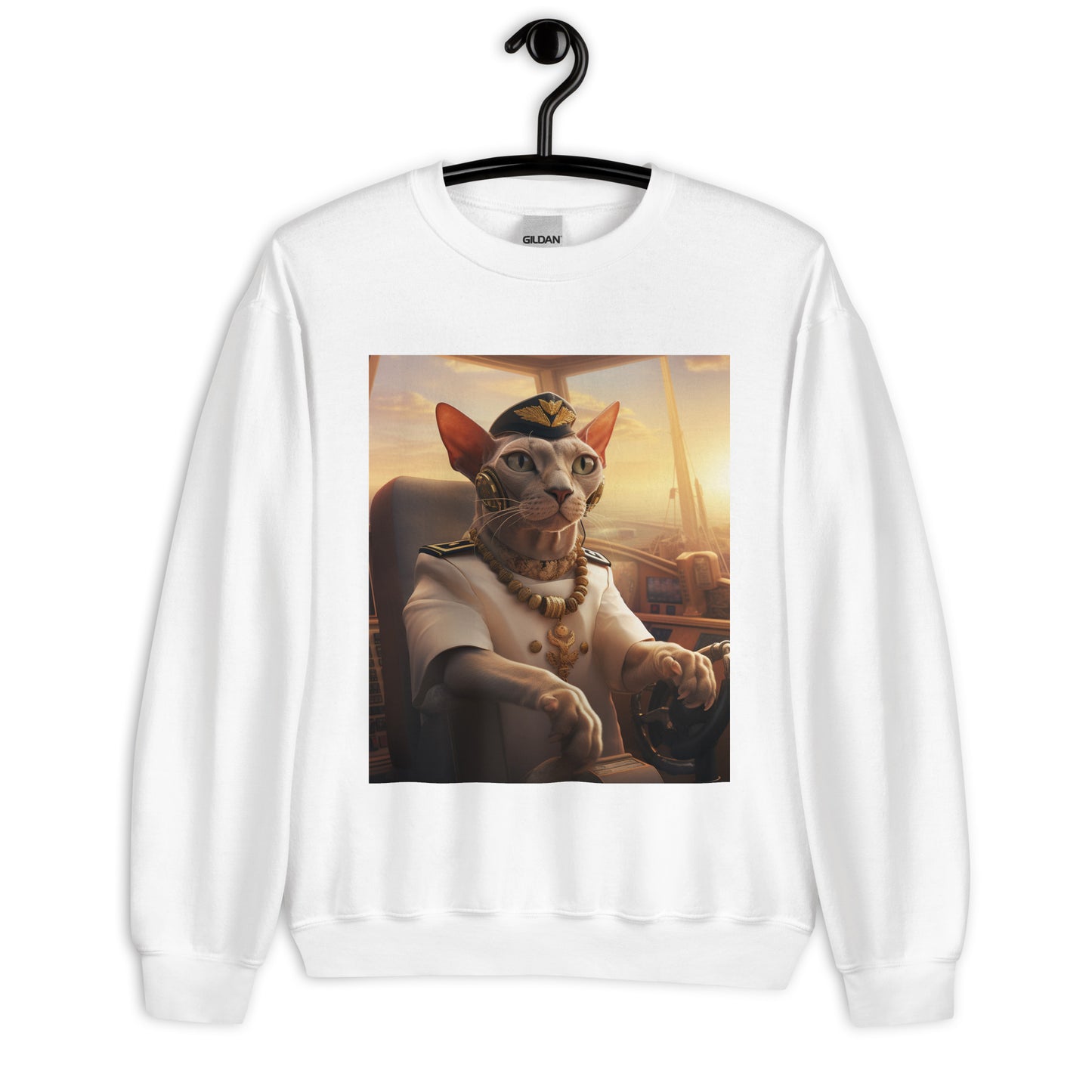 Sphynx CruiseShipCaptain Unisex Sweatshirt