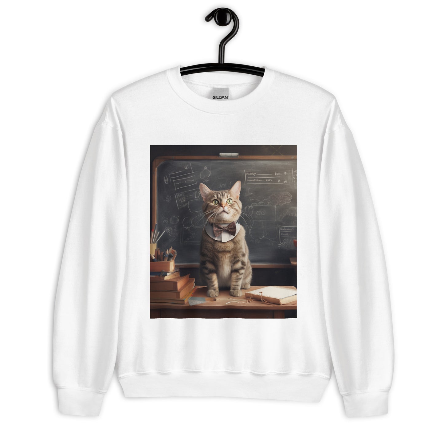 Domestic Shorthair Teacher Unisex Sweatshirt