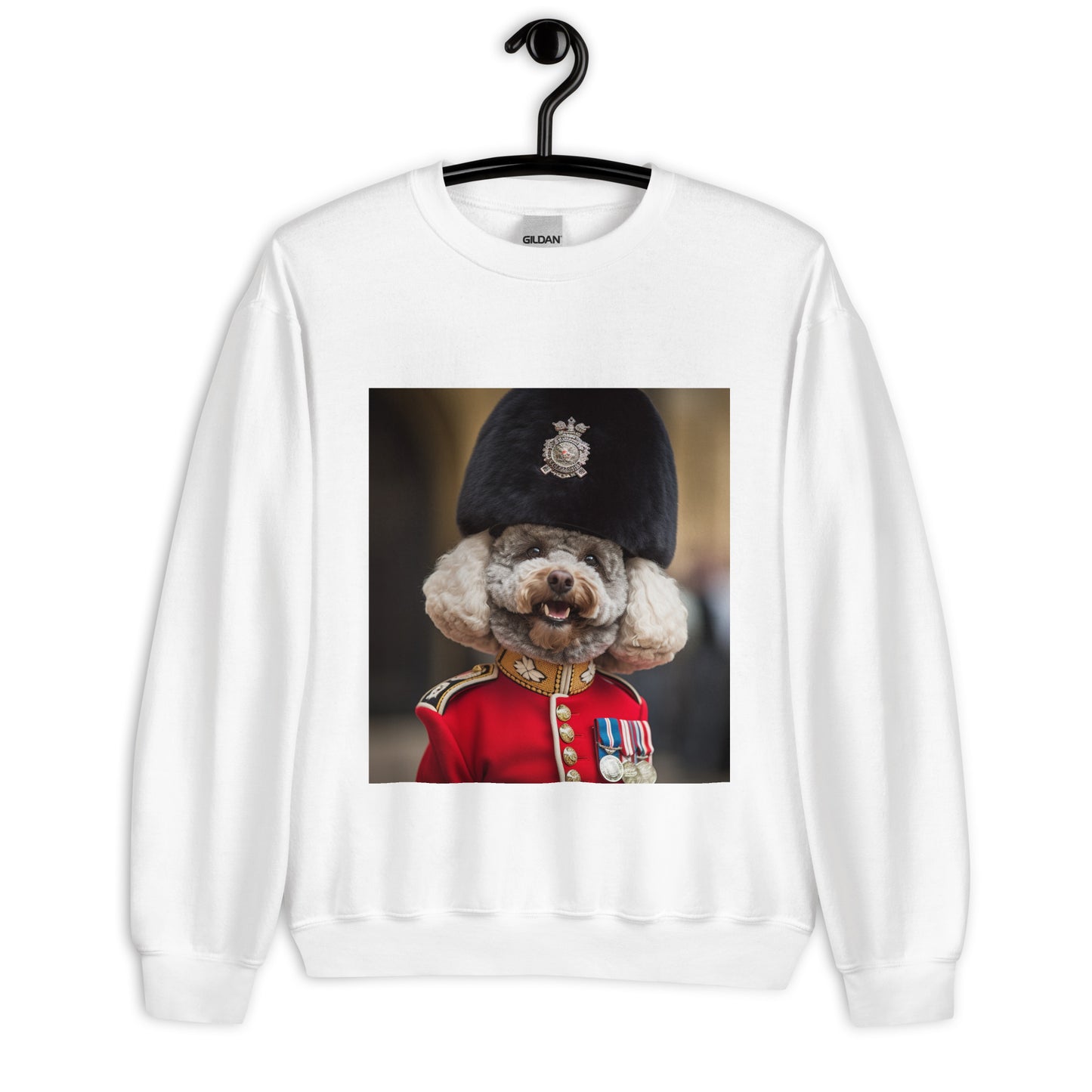 Poodle BritishRoyalGuard Unisex Sweatshirt