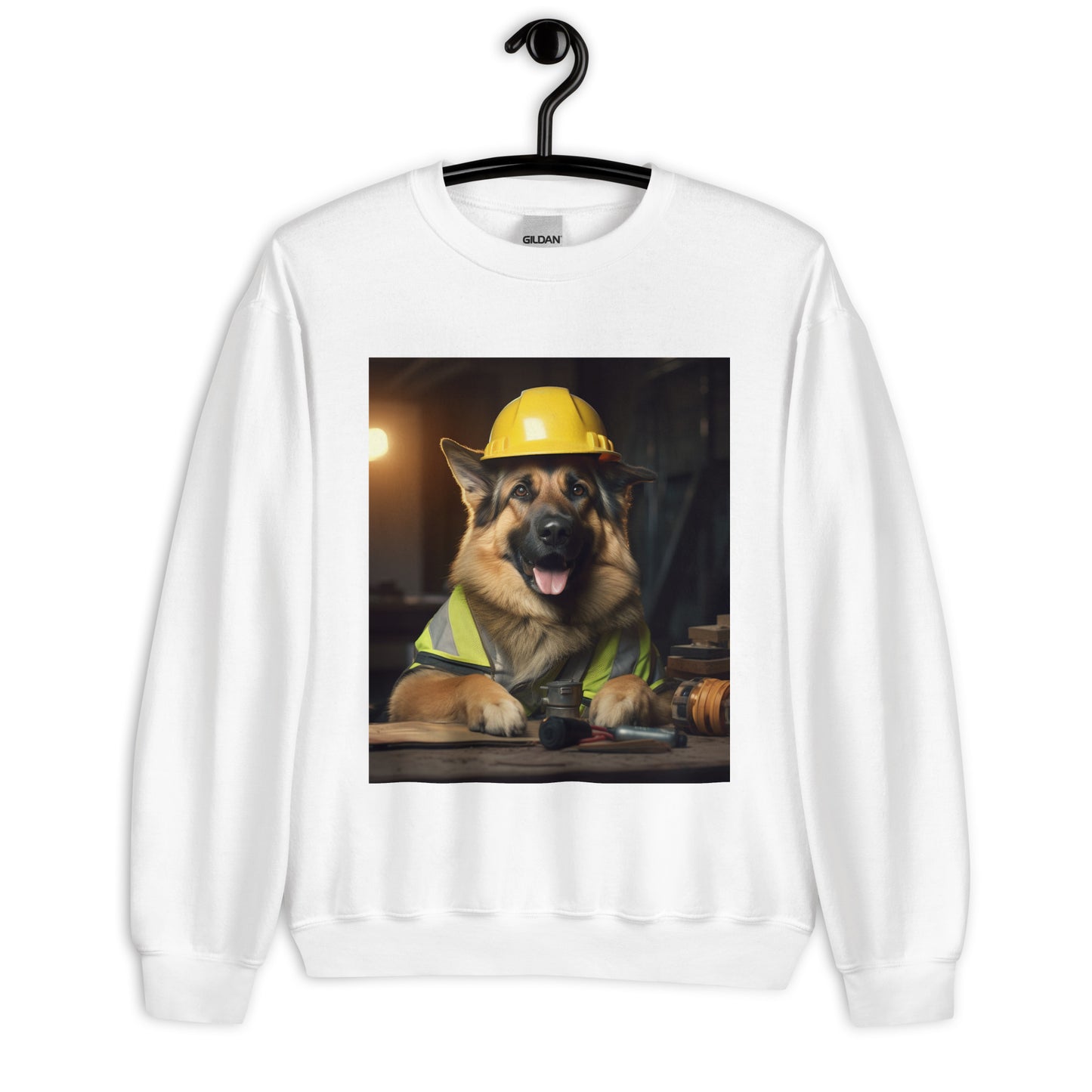 German Shepherd Engineer Unisex Sweatshirt