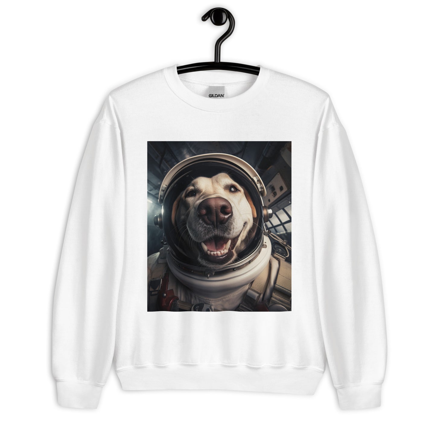 Labrador Retriever Astronaut Unisex Sweatshirt