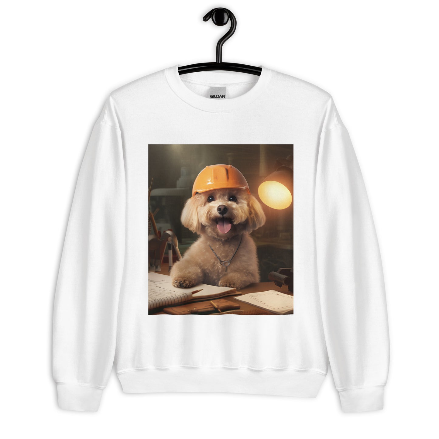 Poodle Engineer Unisex Sweatshirt