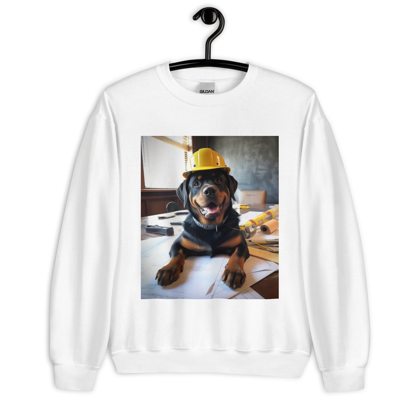 Rottweiler Engineer Unisex Sweatshirt