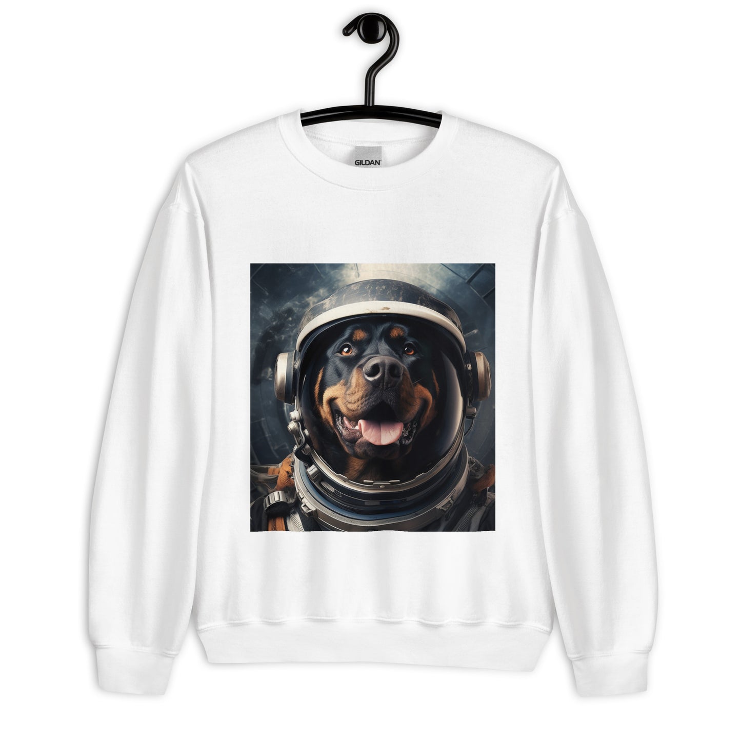 Rottweiler Astronaut Unisex Sweatshirt