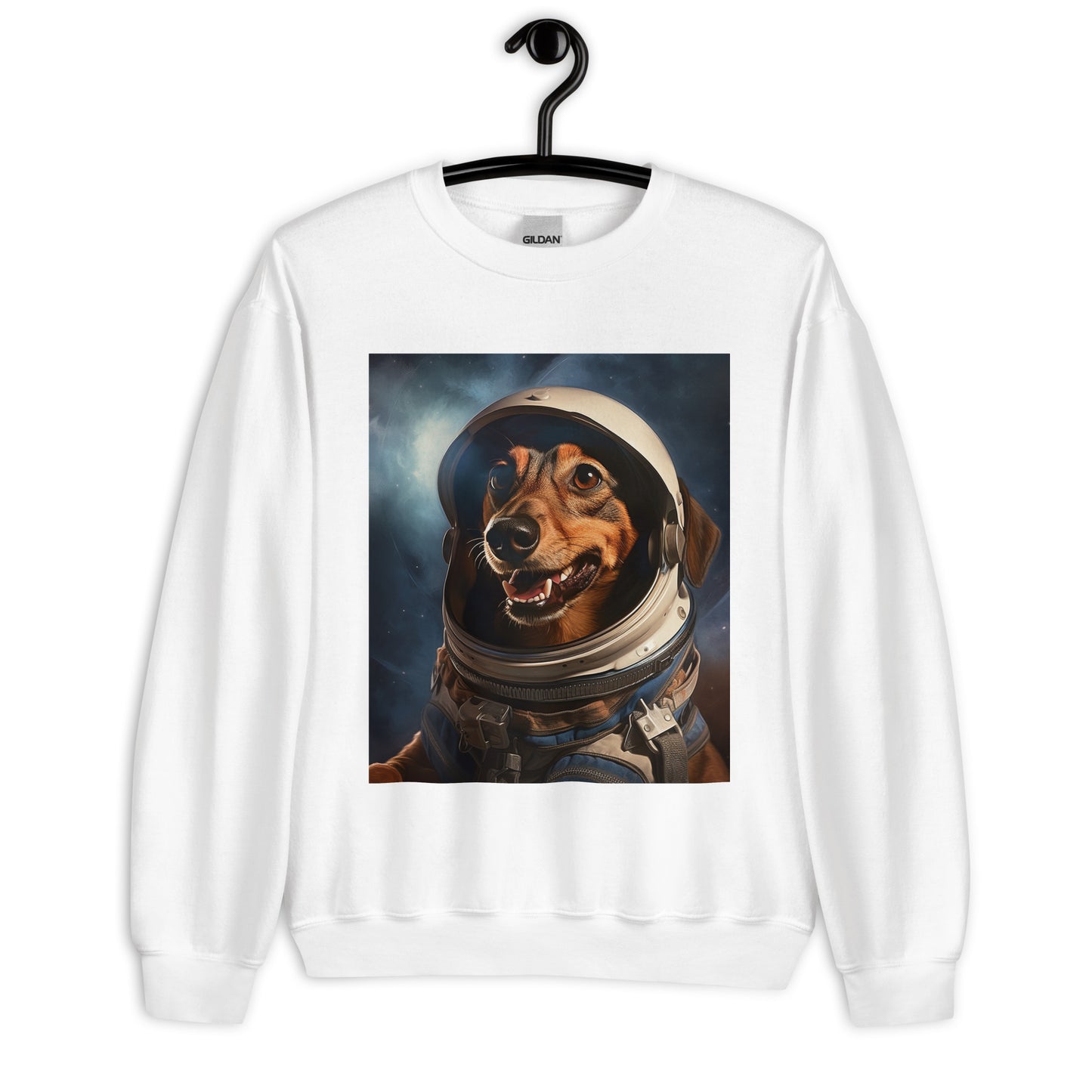 Dachshund Astronaut Unisex Sweatshirt