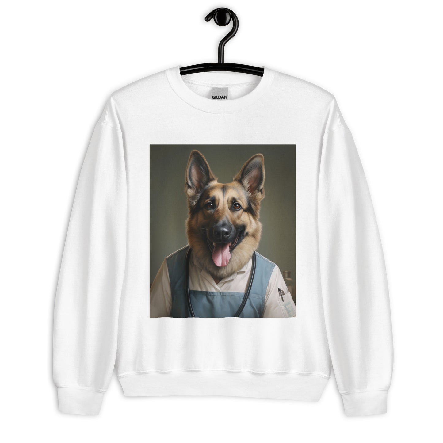 German Shepherd Nurse Unisex Sweatshirt