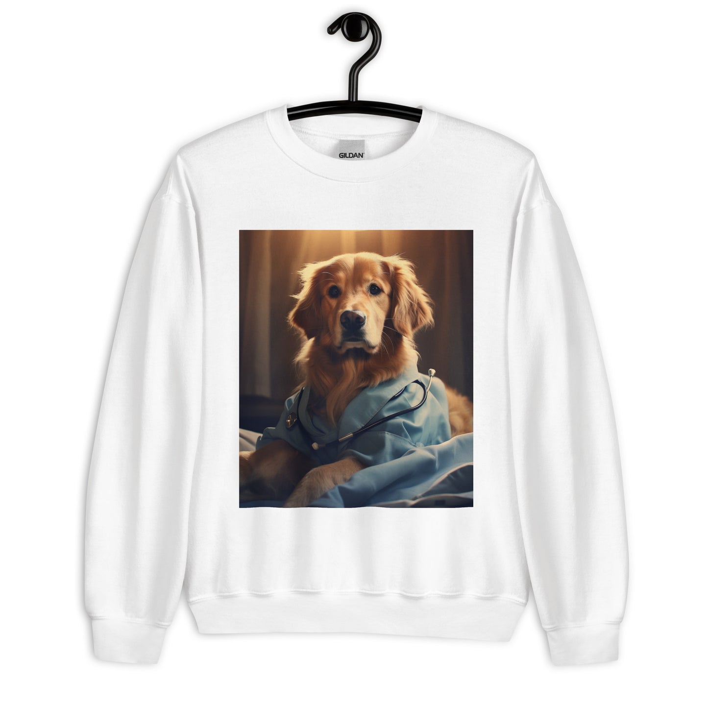 Golden Retriever Nurse Unisex Sweatshirt