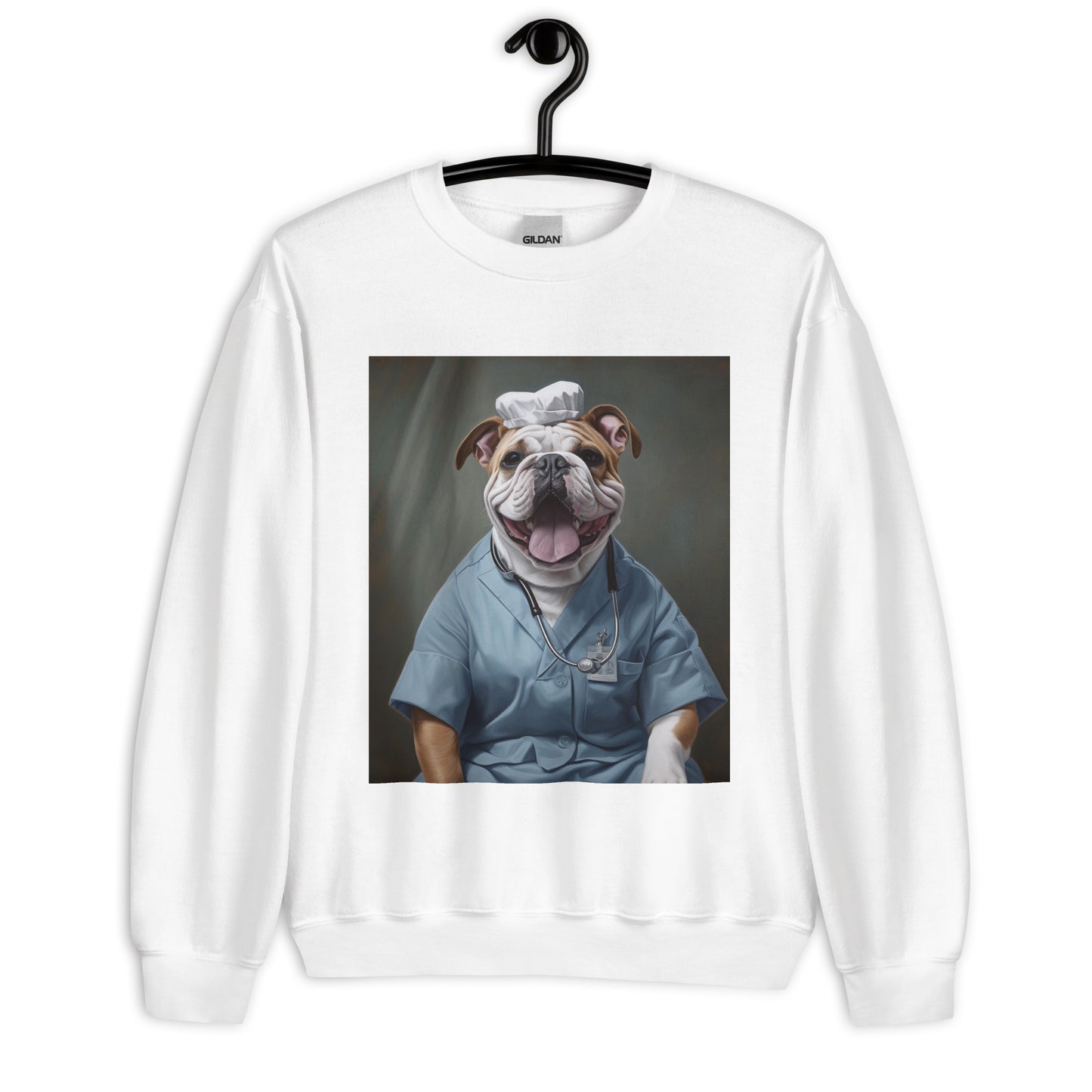 Bulldog Nurse Unisex Sweatshirt