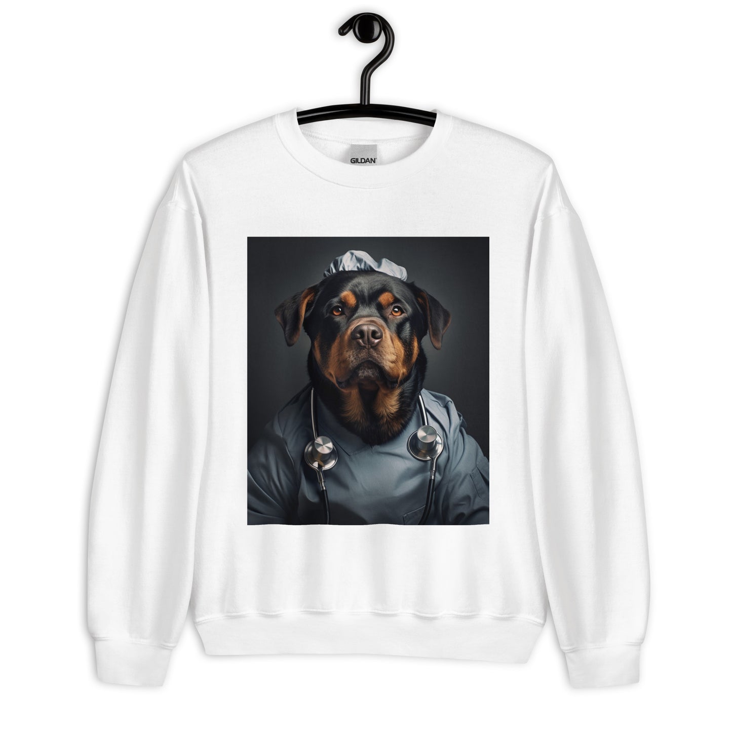 Rottweiler Nurse Unisex Sweatshirt