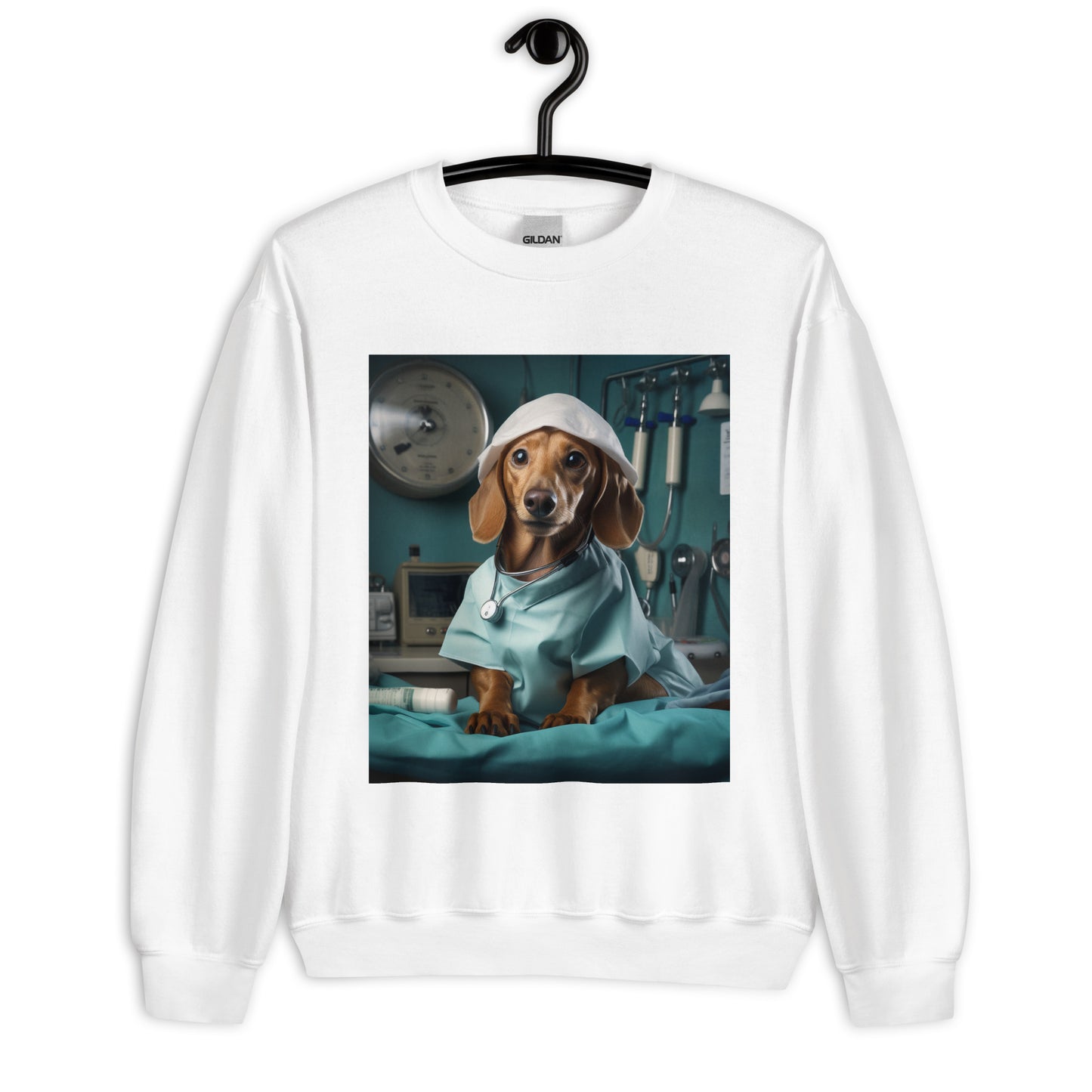 Dachshund Nurse Unisex Sweatshirt