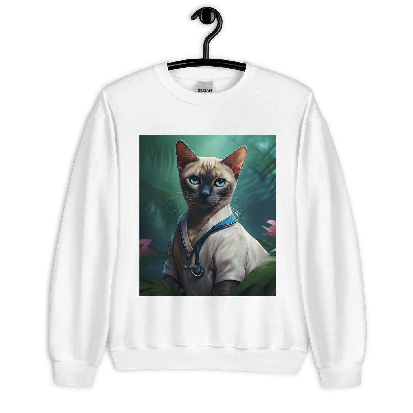 Siamese Nurse Unisex Sweatshirt