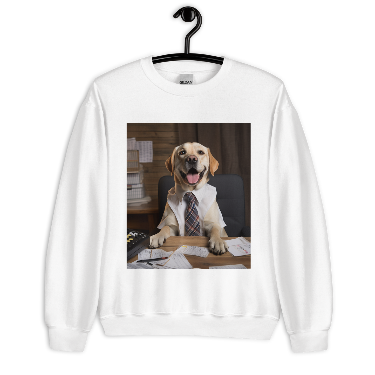 Labrador Retriever Accountant Unisex Sweatshirt