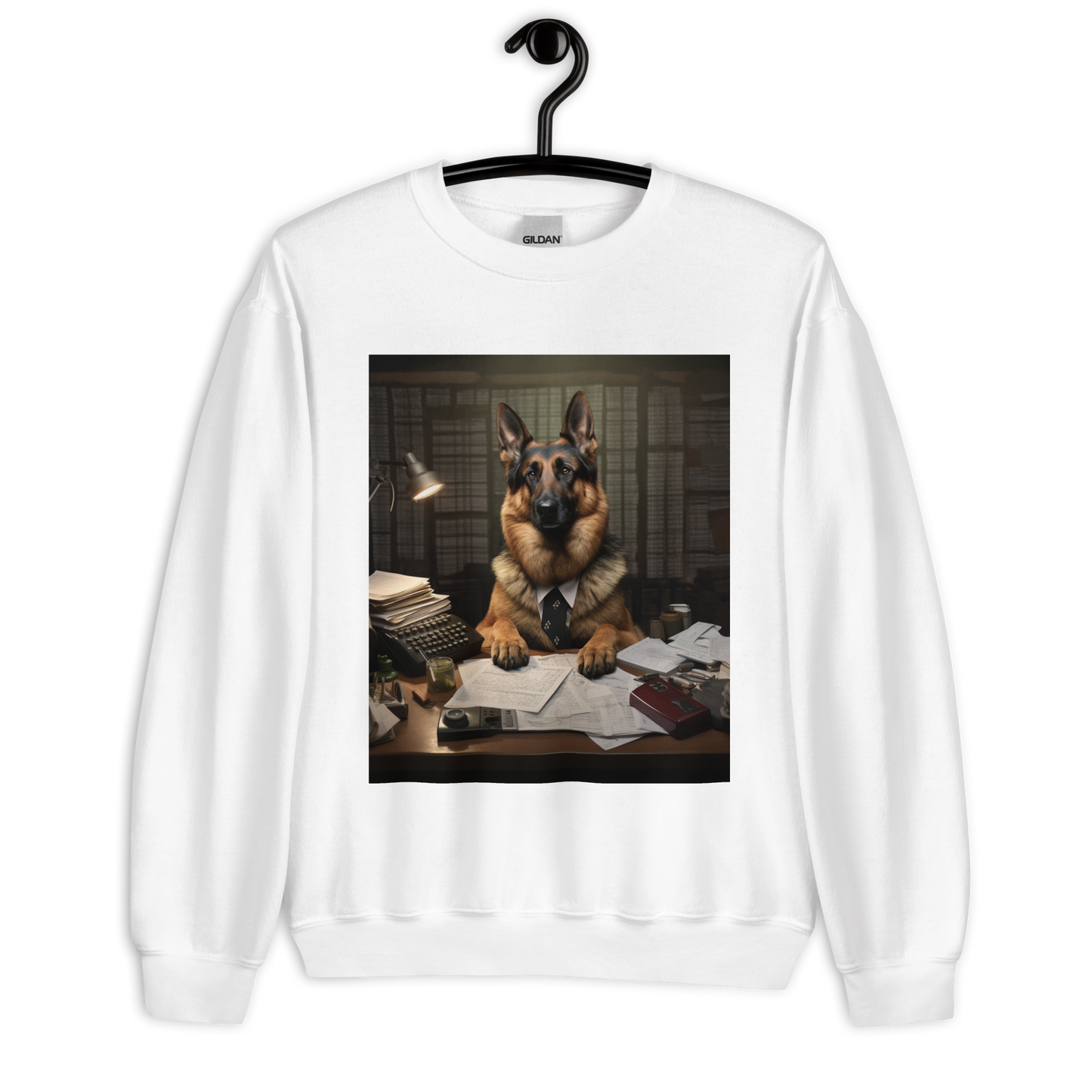 German Shepherd Accountant Unisex Sweatshirt