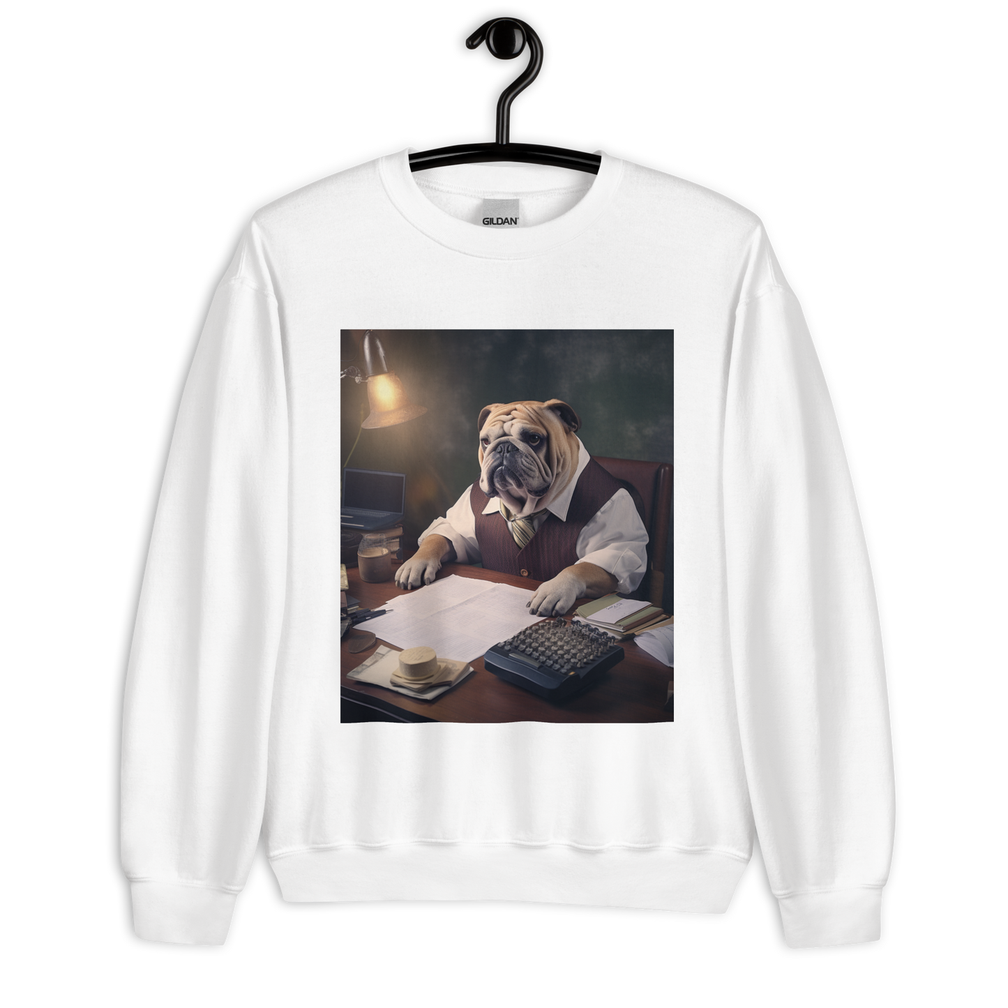 Bulldog Accountant Unisex Sweatshirt