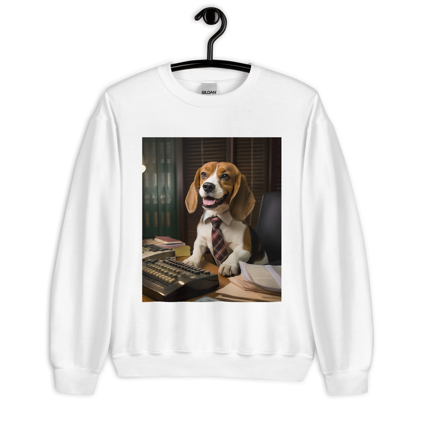 Beagle Accountant Unisex Sweatshirt