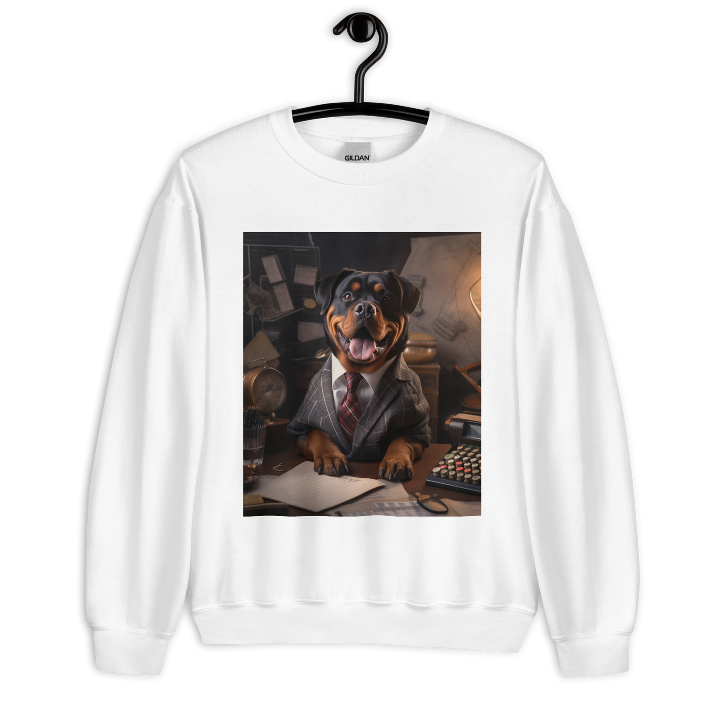 Rottweiler Accountant Unisex Sweatshirt