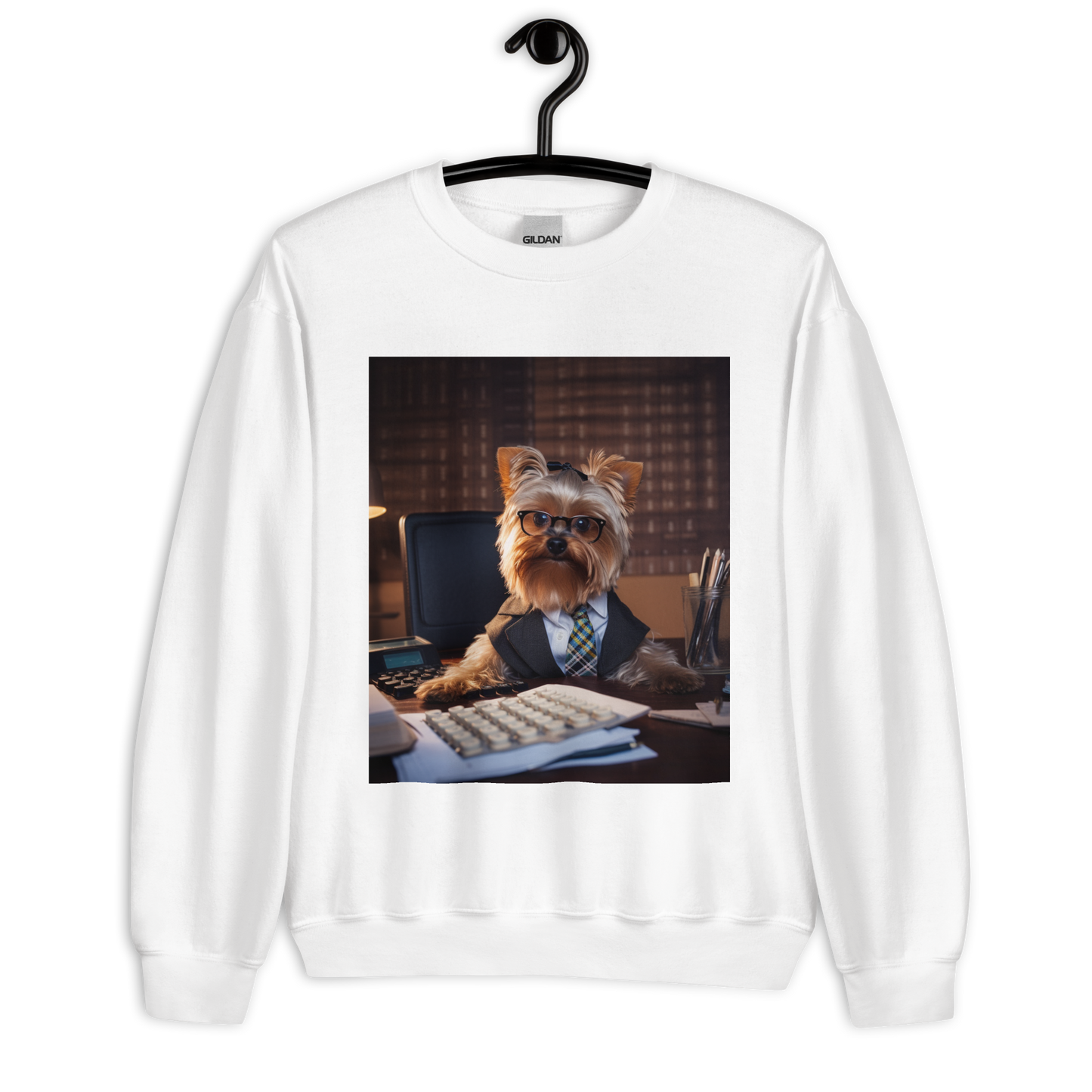 Yorkshire Terrier Accountant Unisex Sweatshirt