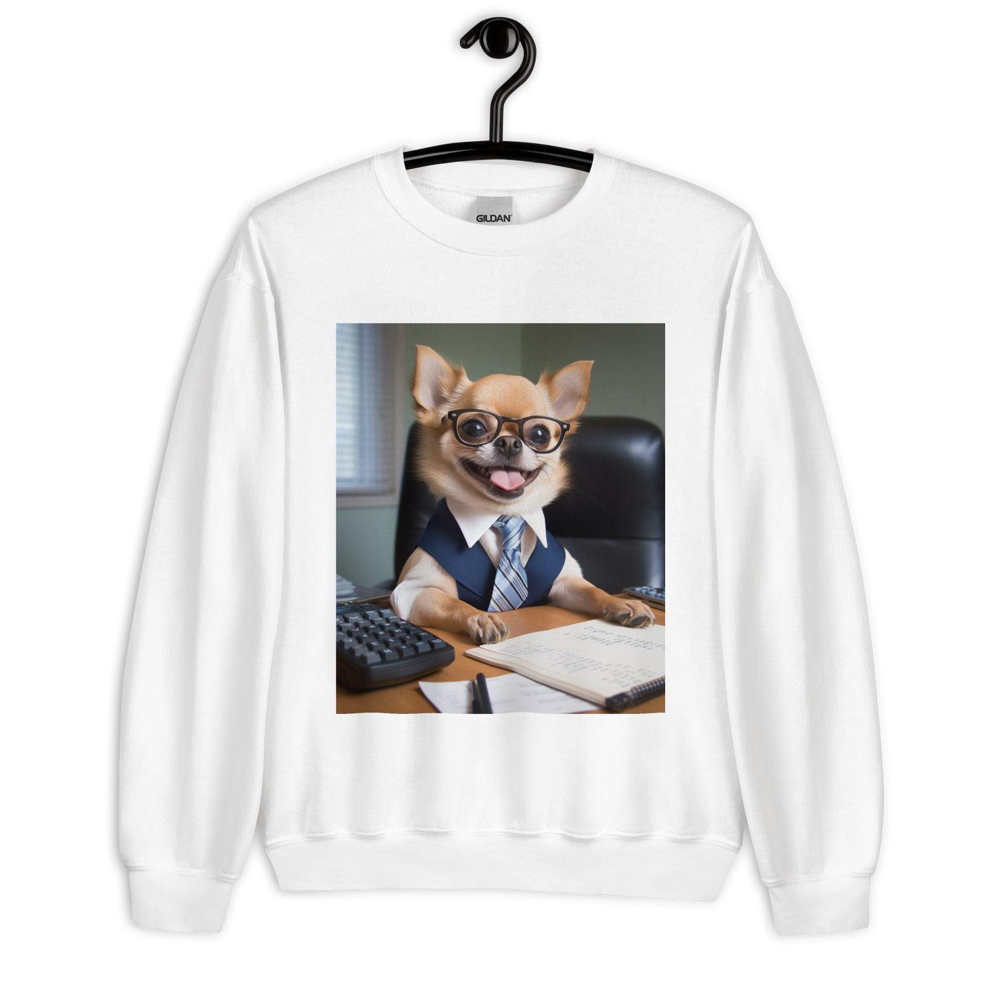 Chihuahua Accountant Unisex Sweatshirt