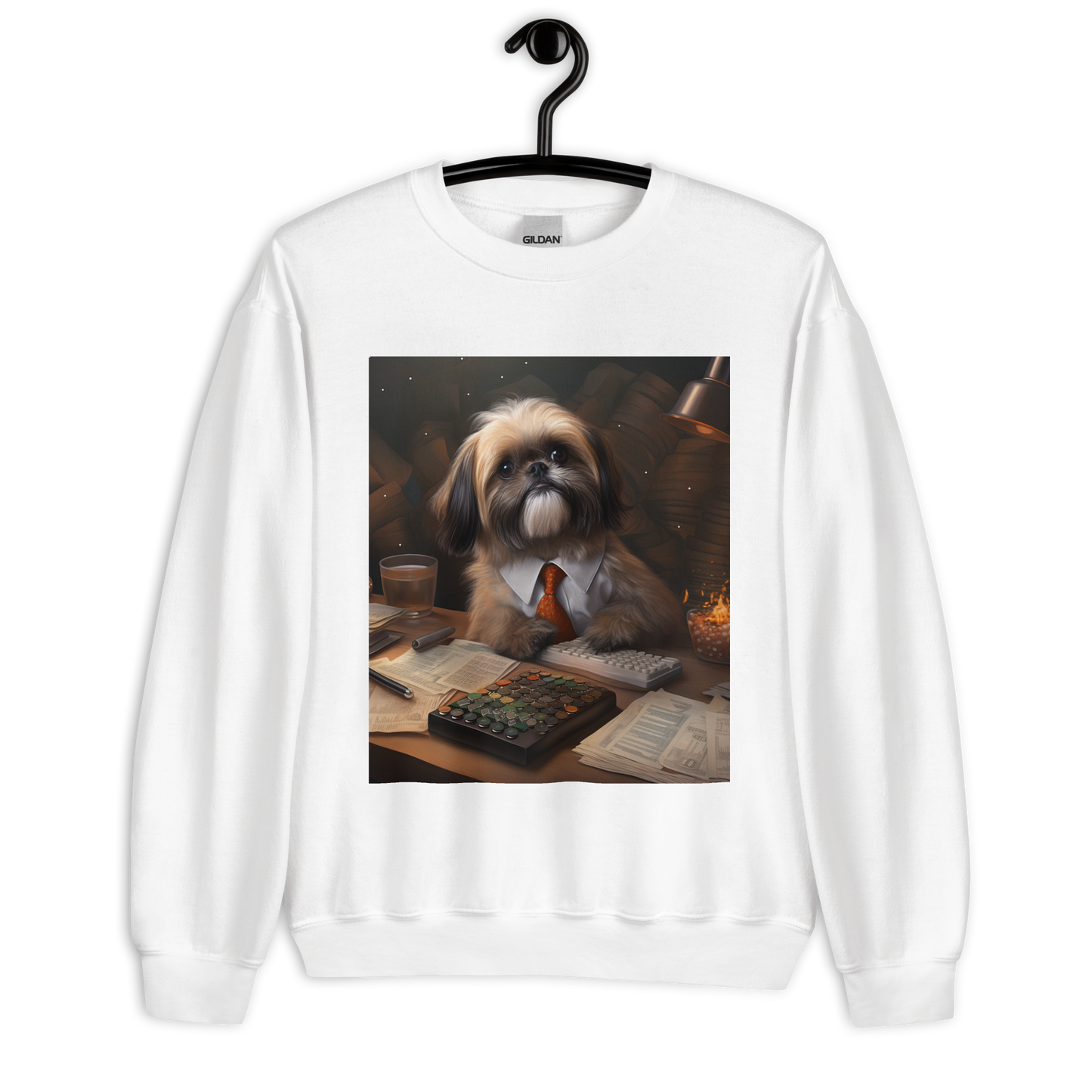 Shih Tzu Accountant Unisex Sweatshirt