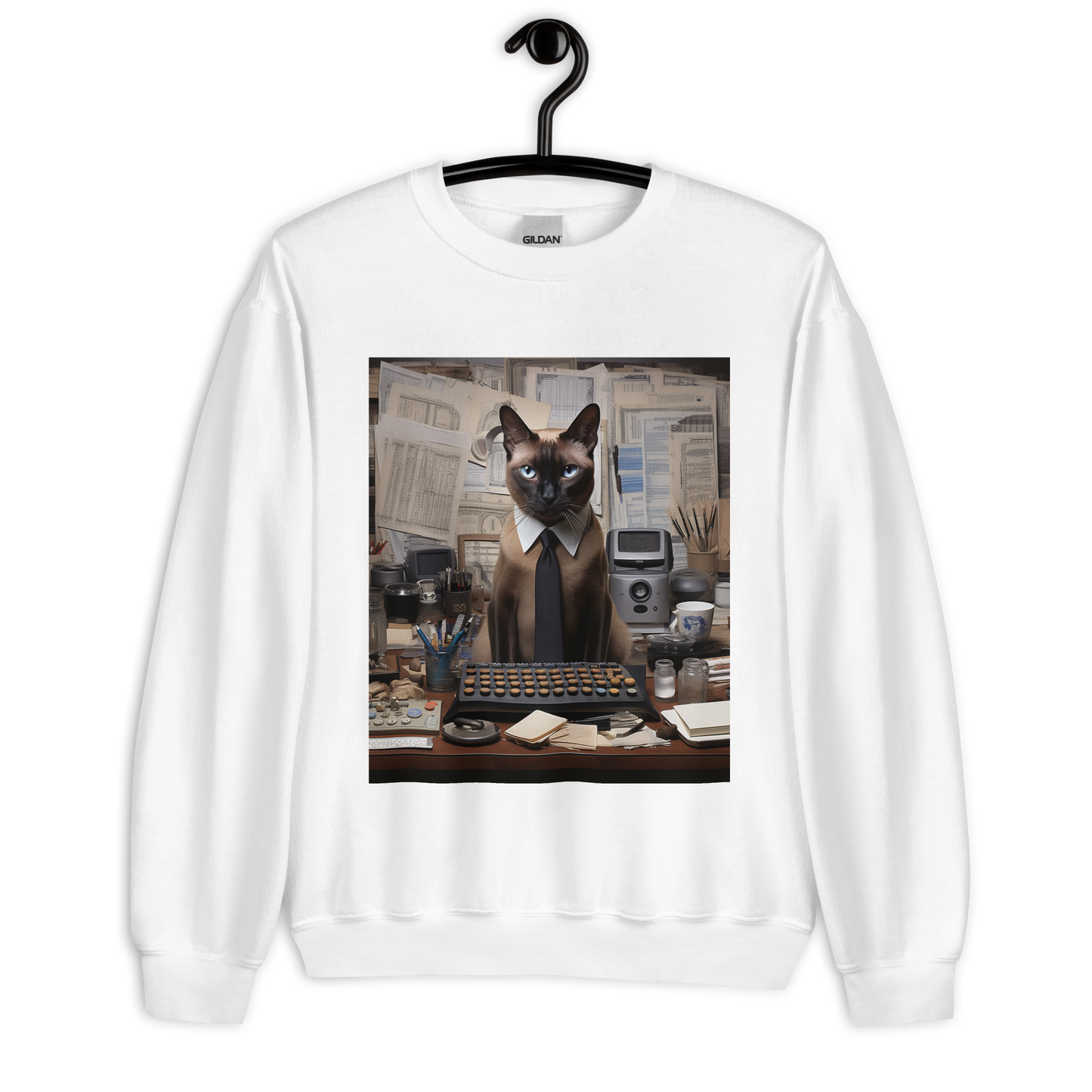 Siamese Accountant Unisex Sweatshirt