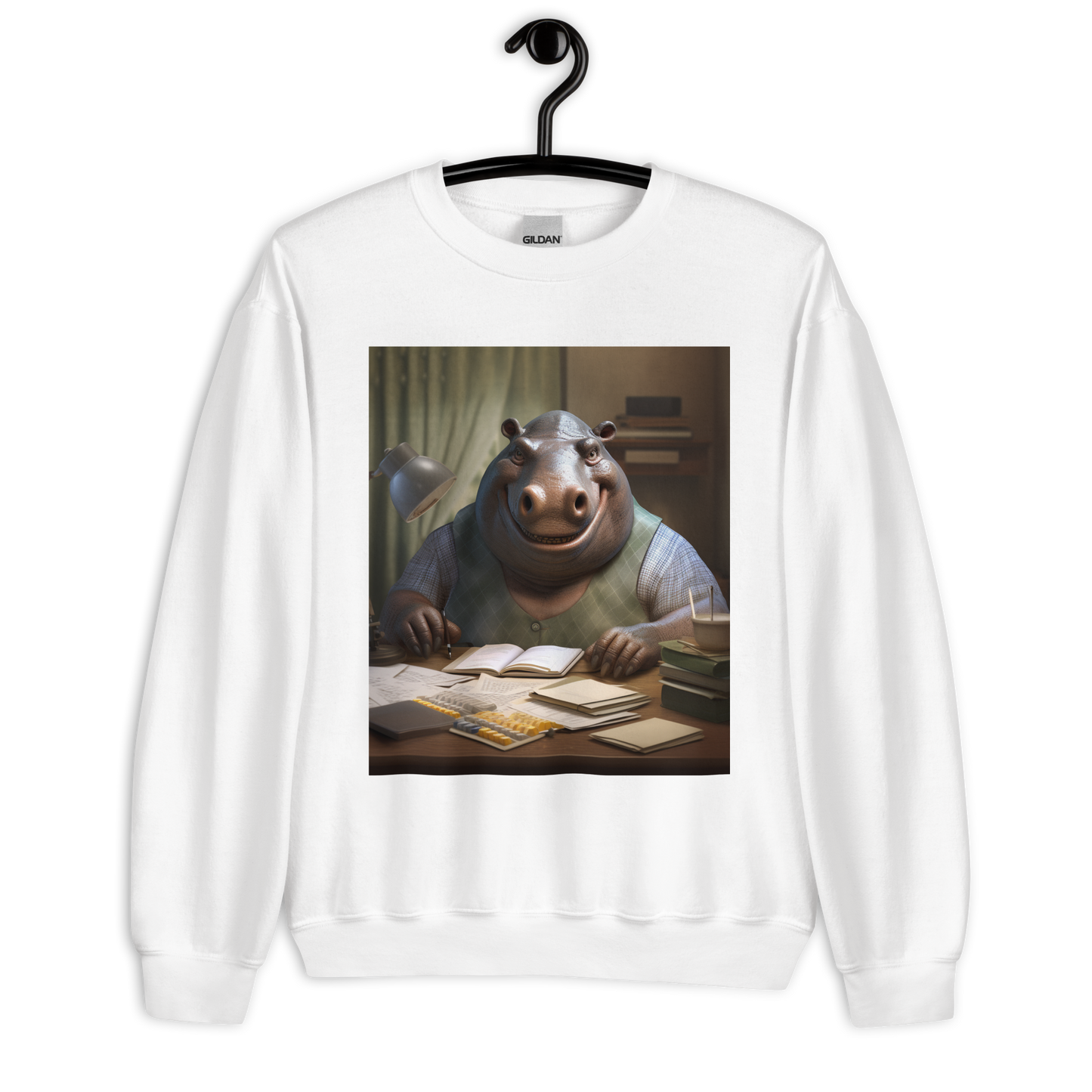 Hippo Accountant Unisex Sweatshirt