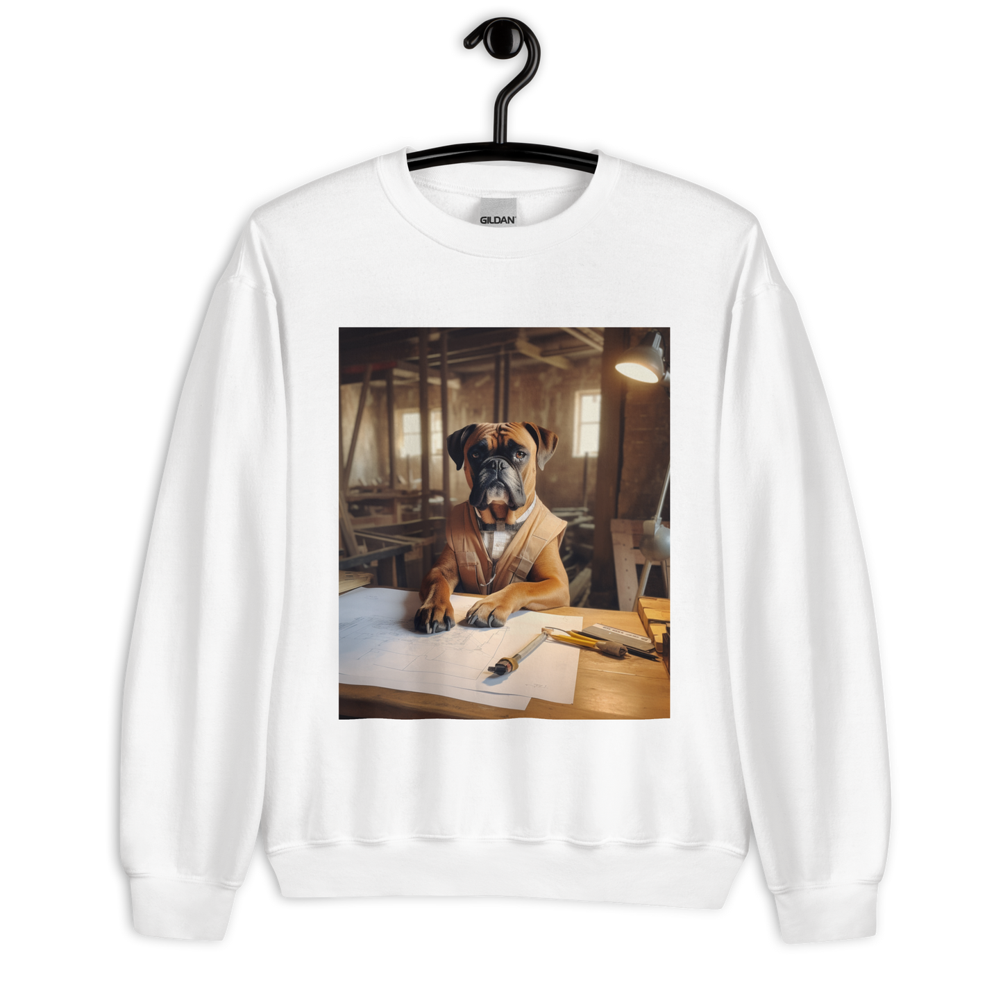 Boxer Architect Unisex Sweatshirt