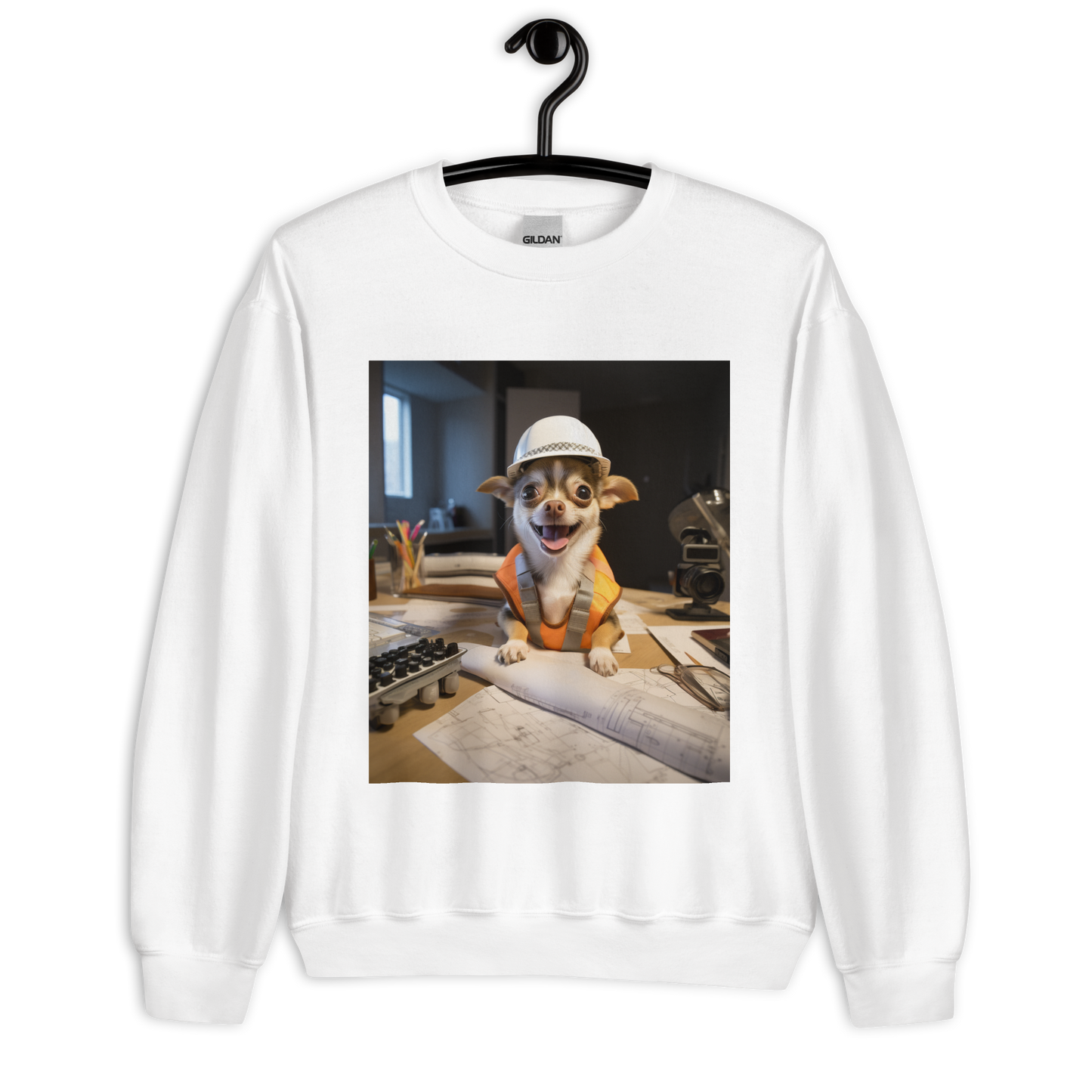 Chihuahua Architect Unisex Sweatshirt