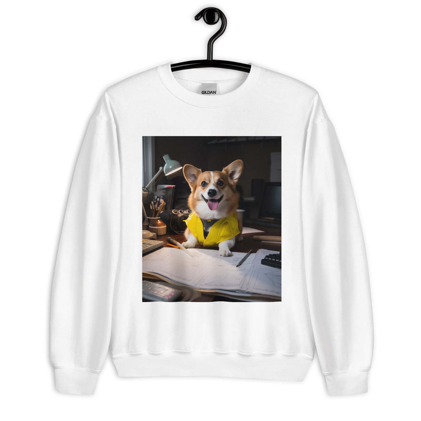 Pembroke Welsh Corgi Architect Unisex Sweatshirt