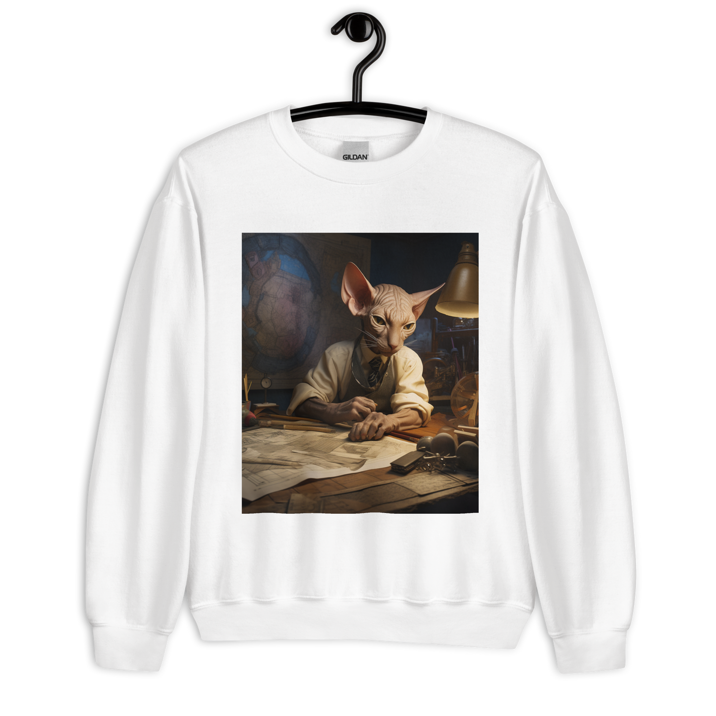 Sphynx Architect Unisex Sweatshirt