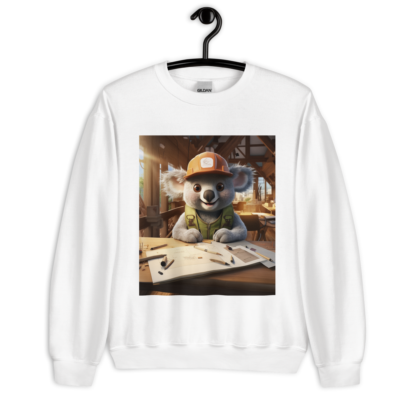 Koala Architect Unisex Sweatshirt