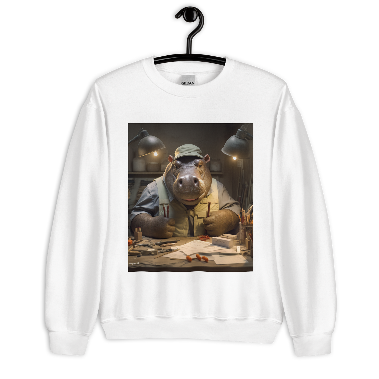 Hippo Architect Unisex Sweatshirt