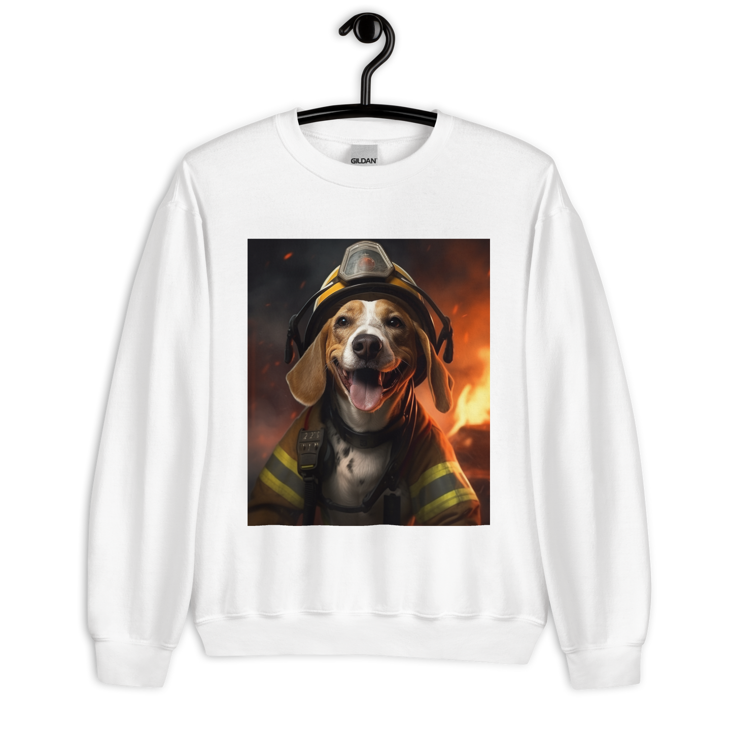 Beagle Firefighter Unisex Sweatshirt