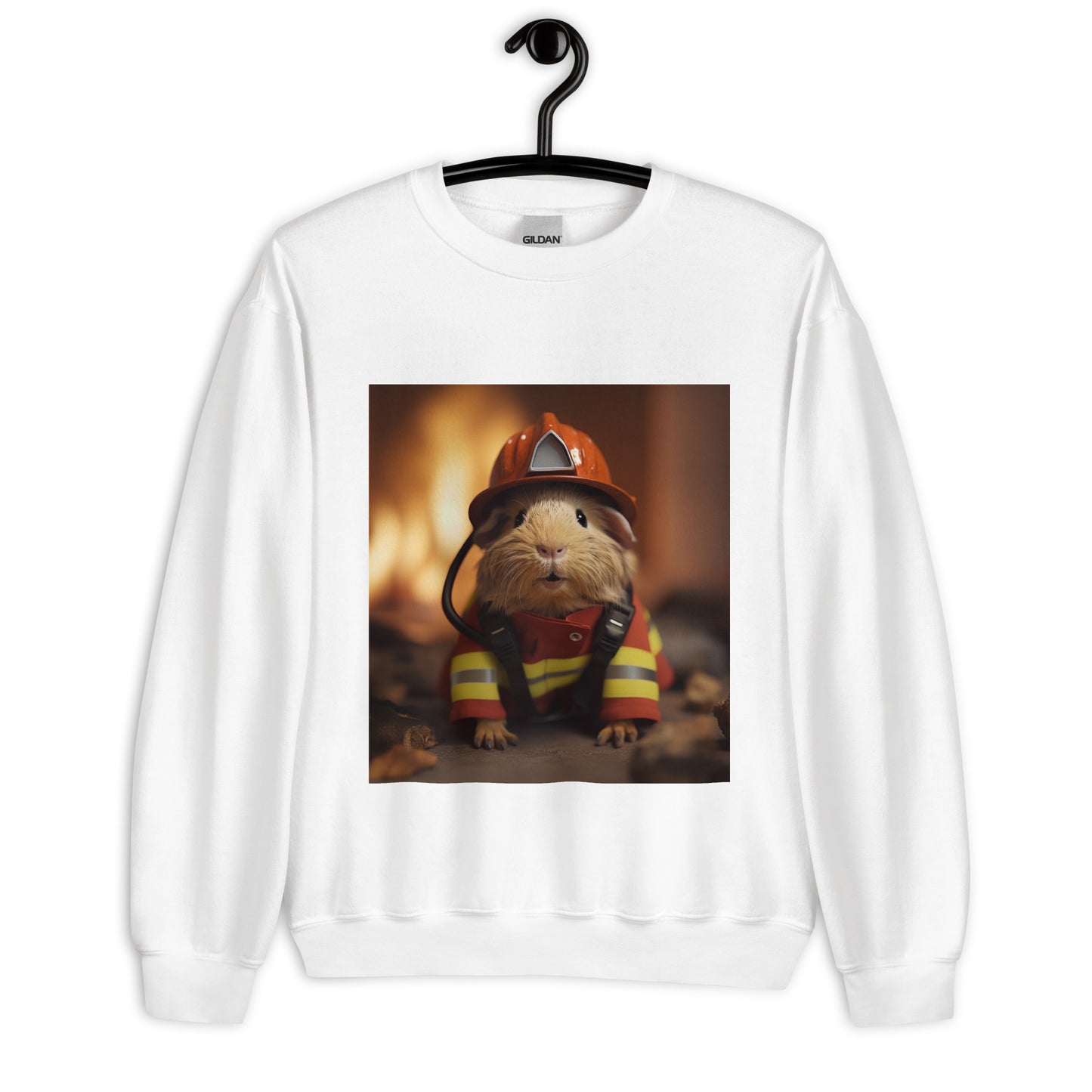 Guinea Pigs Firefighter Unisex Sweatshirt