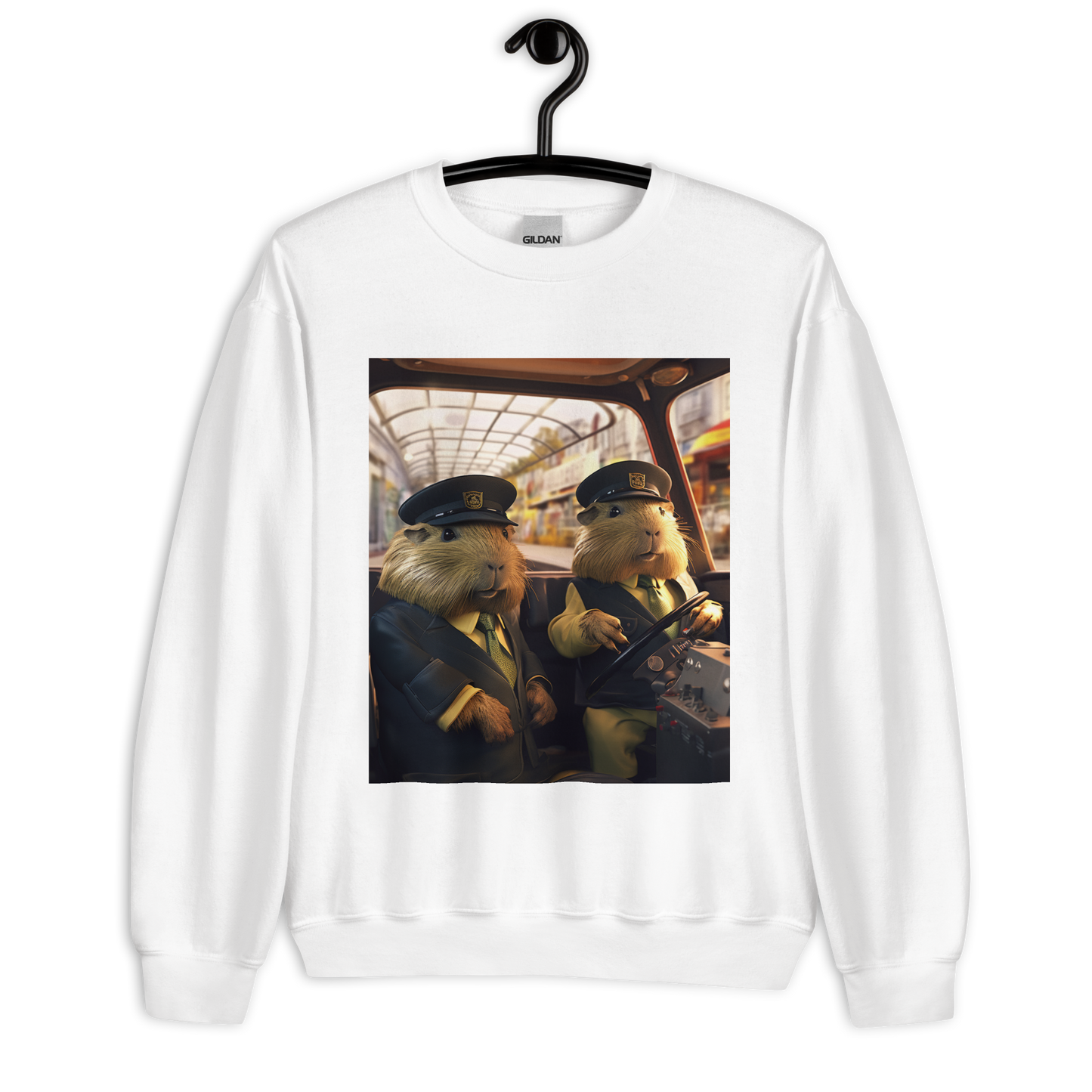 Guinea Pigs Bus Driver Unisex Sweatshirt